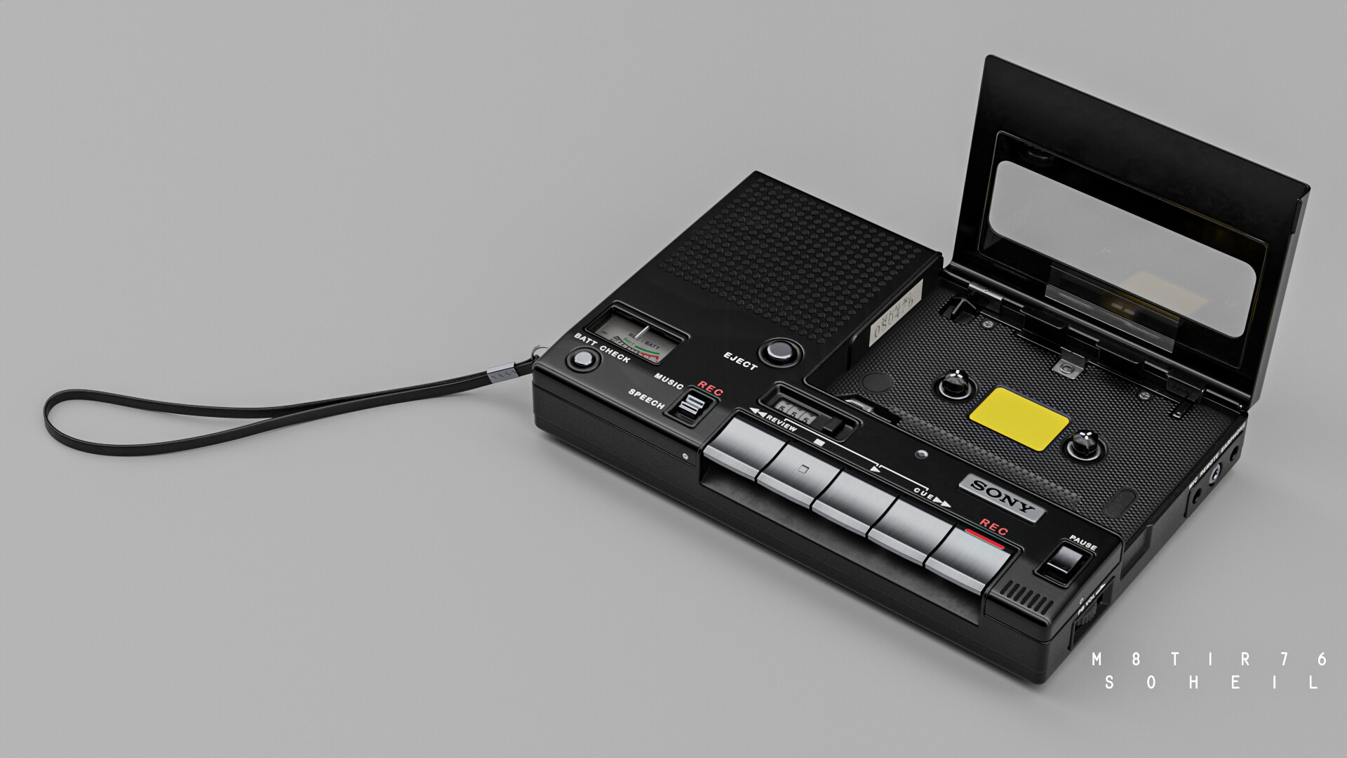 ArtStation - SONY TC-1100 📼