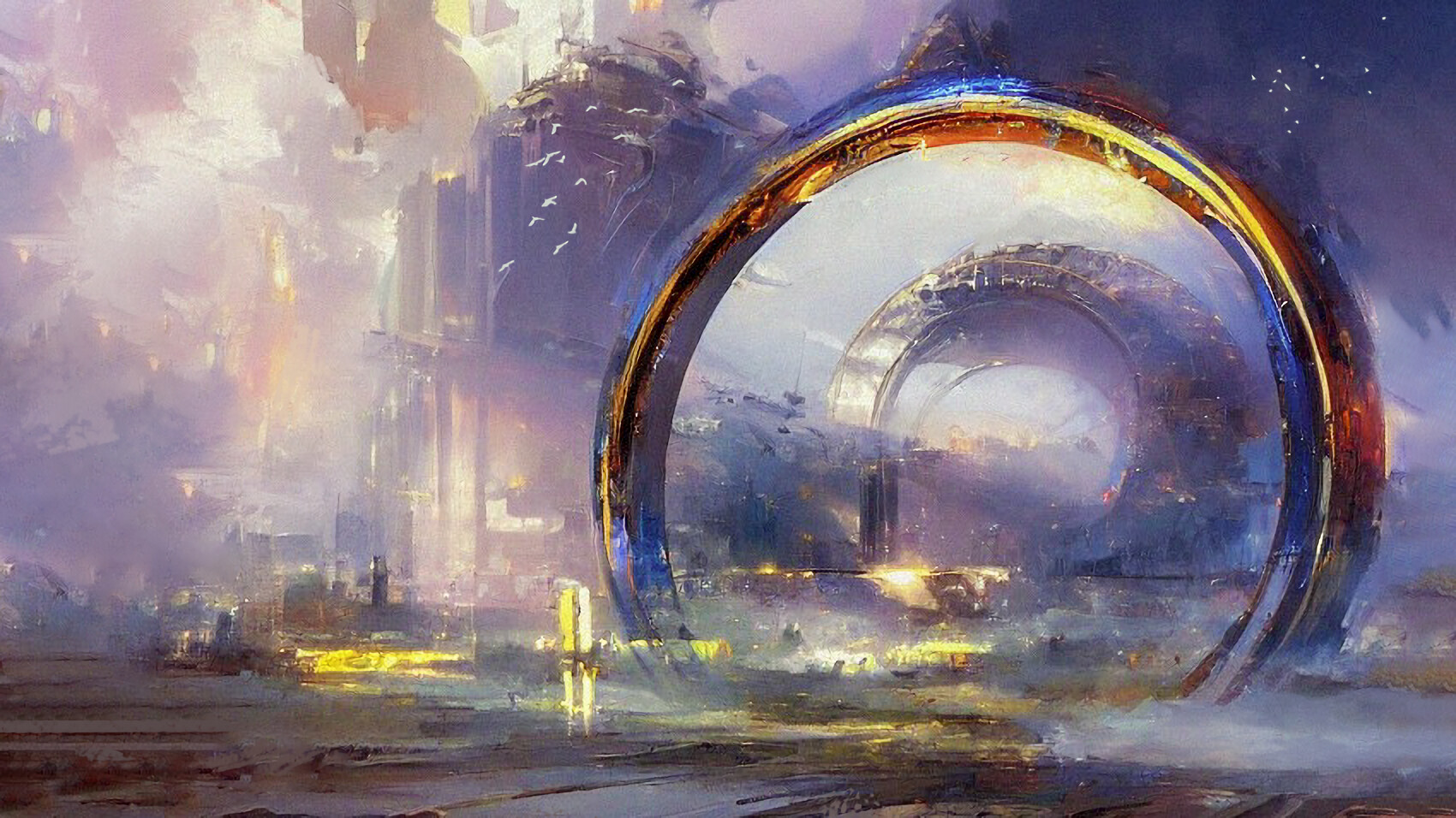 ArtStation from Daily 05 "The Gate Portal"