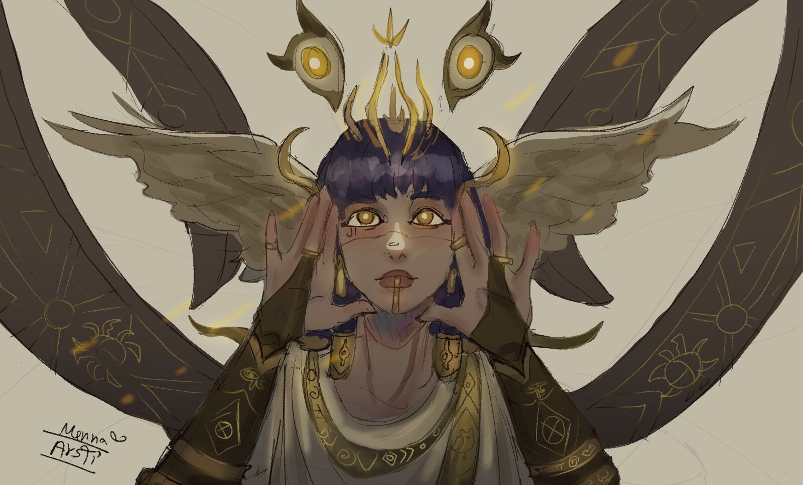 ArtStation - Neith , lady of the Nile