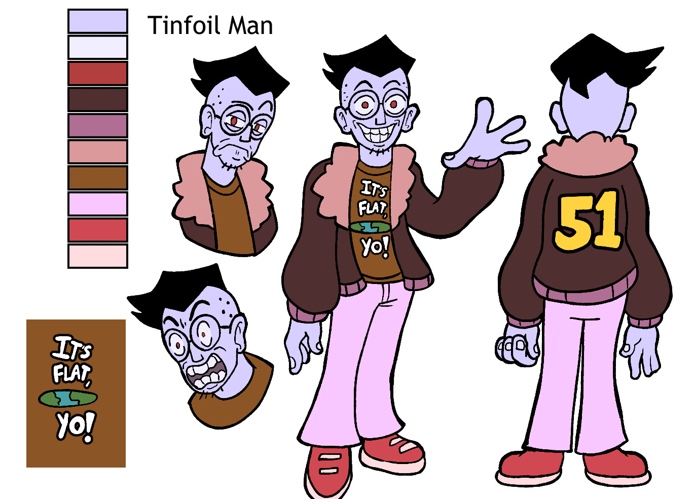 ArtStation T.H.M (Tinfoil Hat Man)