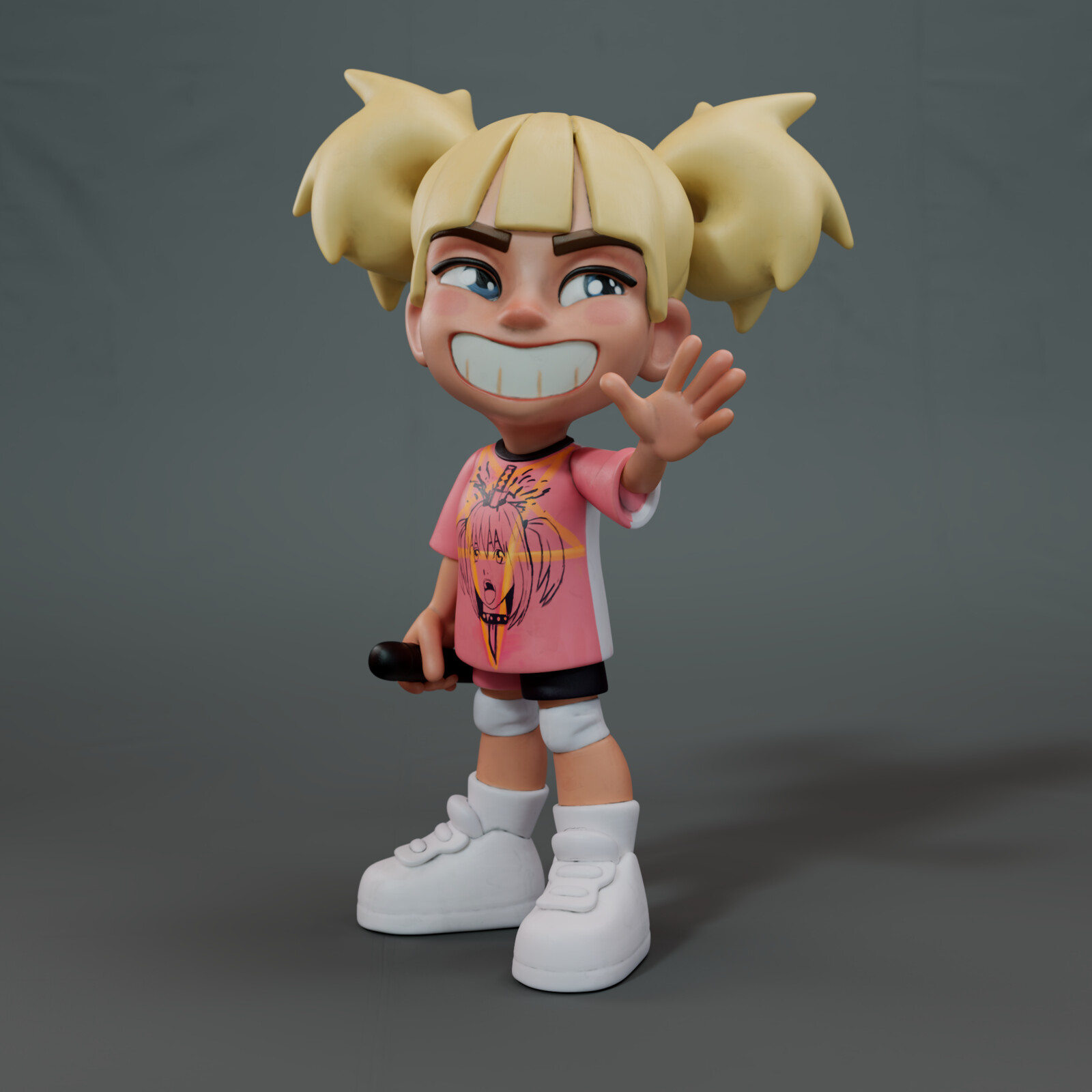 concept of the miniature Billie Eilish figure #3
