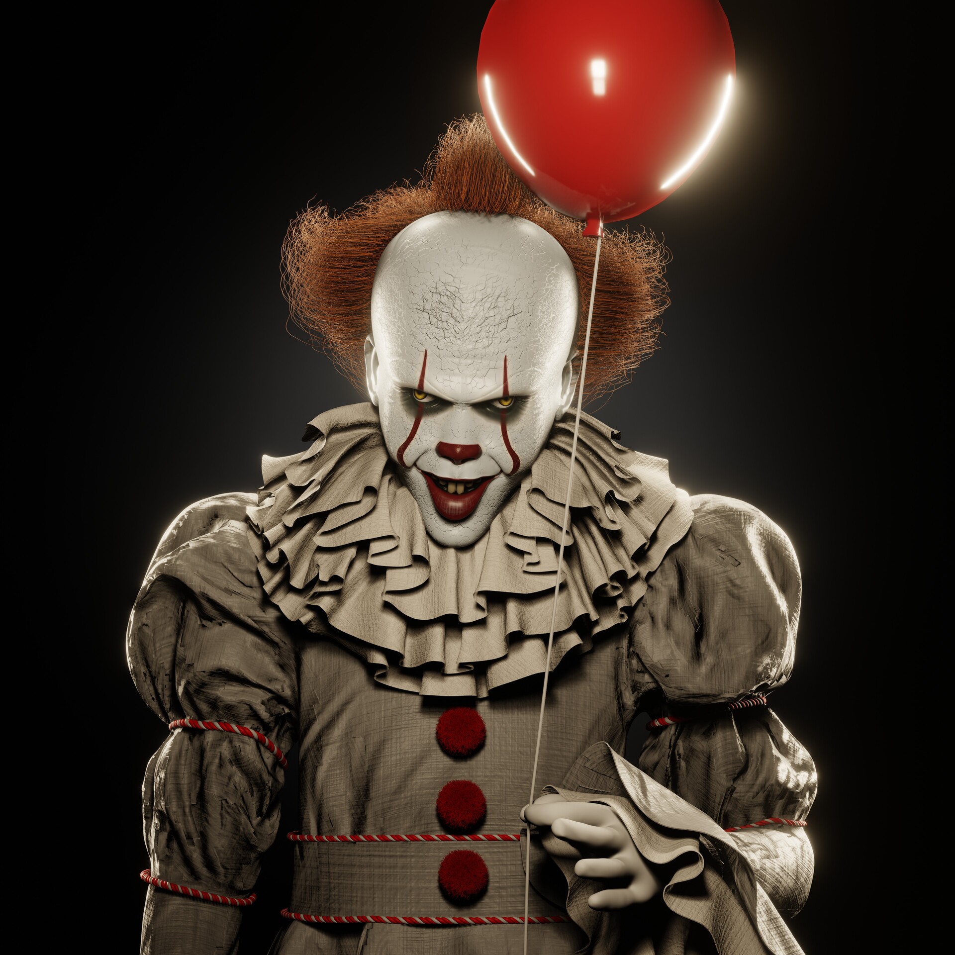 Artstation pennywise from it