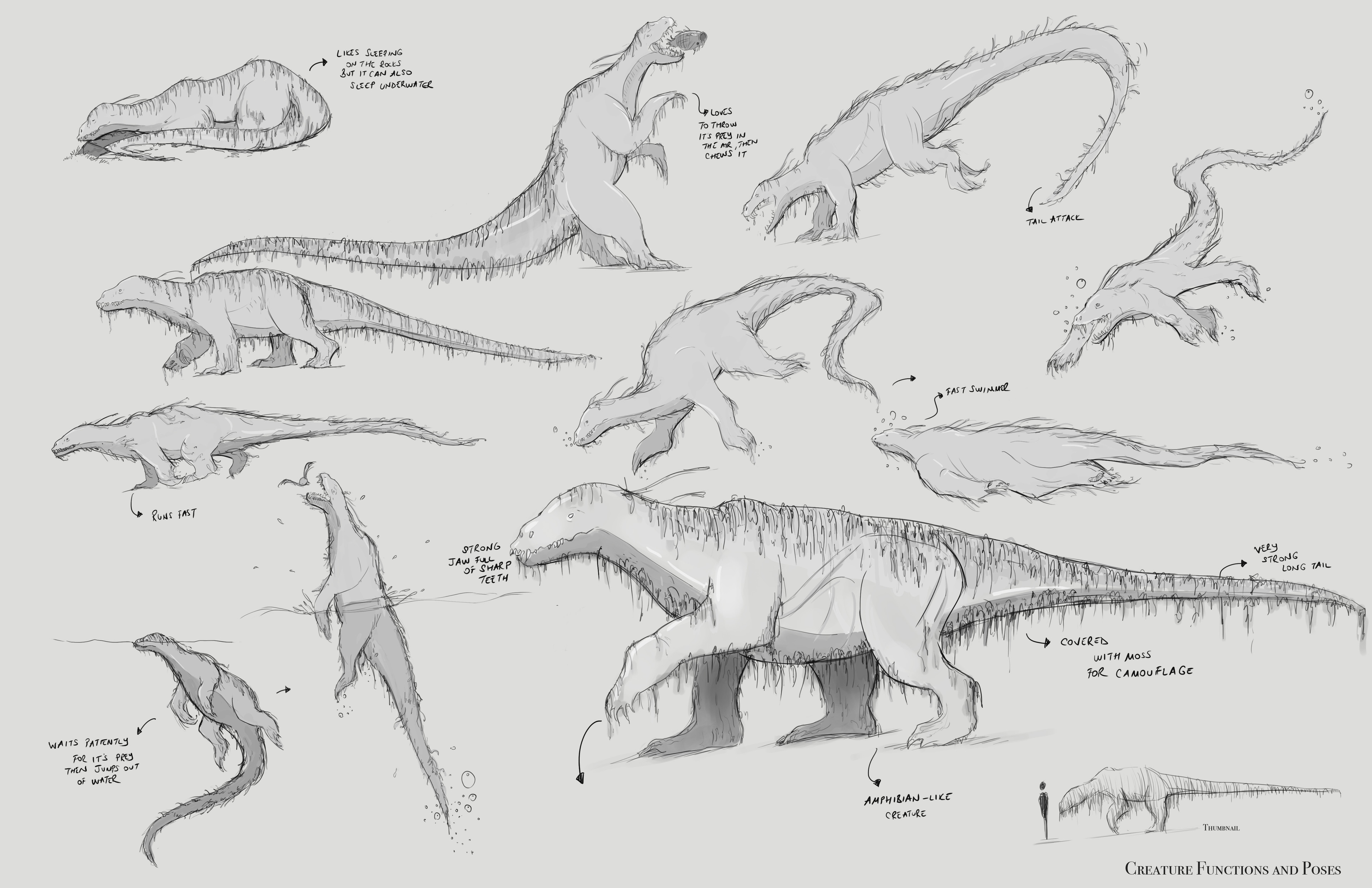 Creature Functions and Poses
