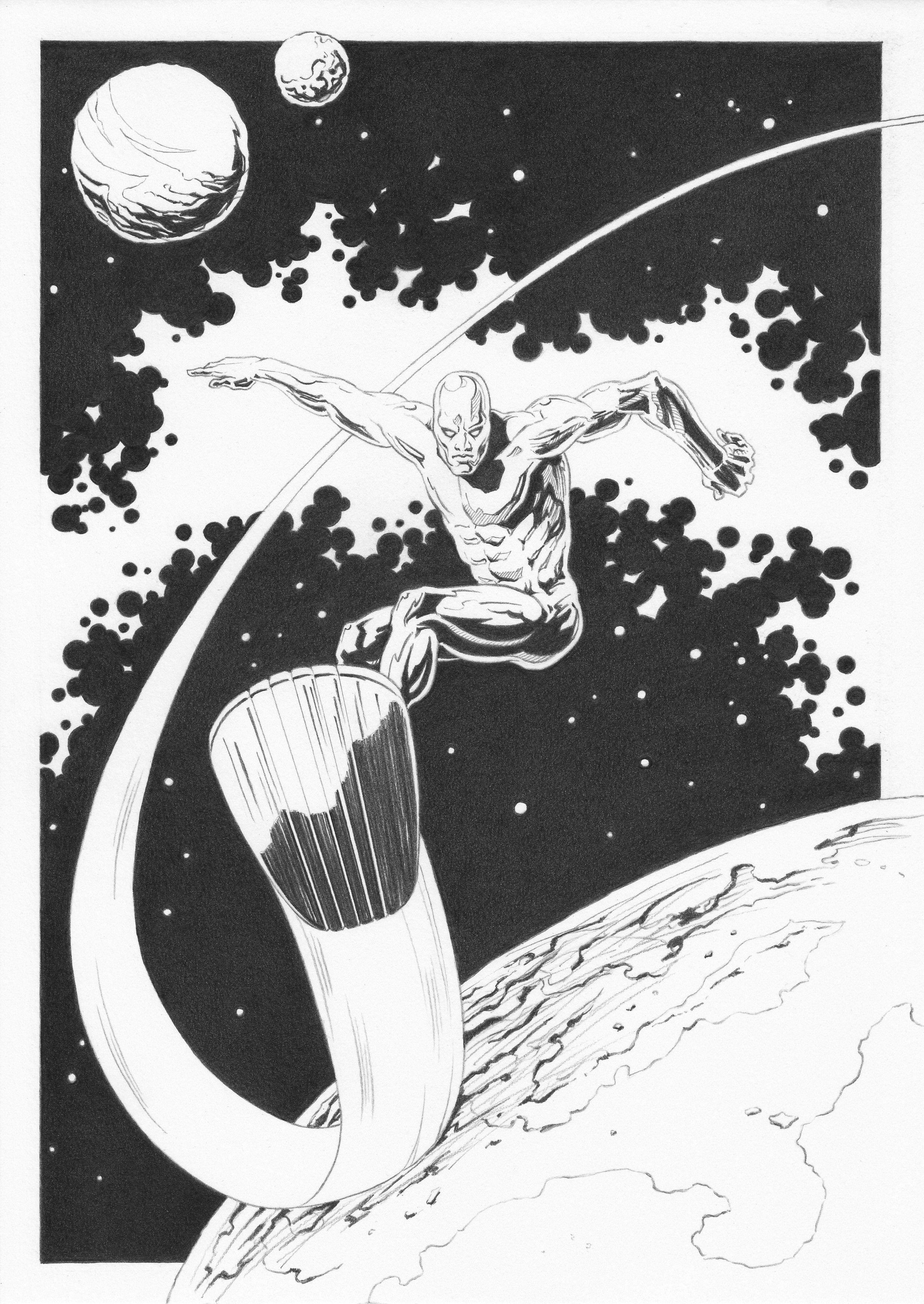 ArtStation - Silver Surfer