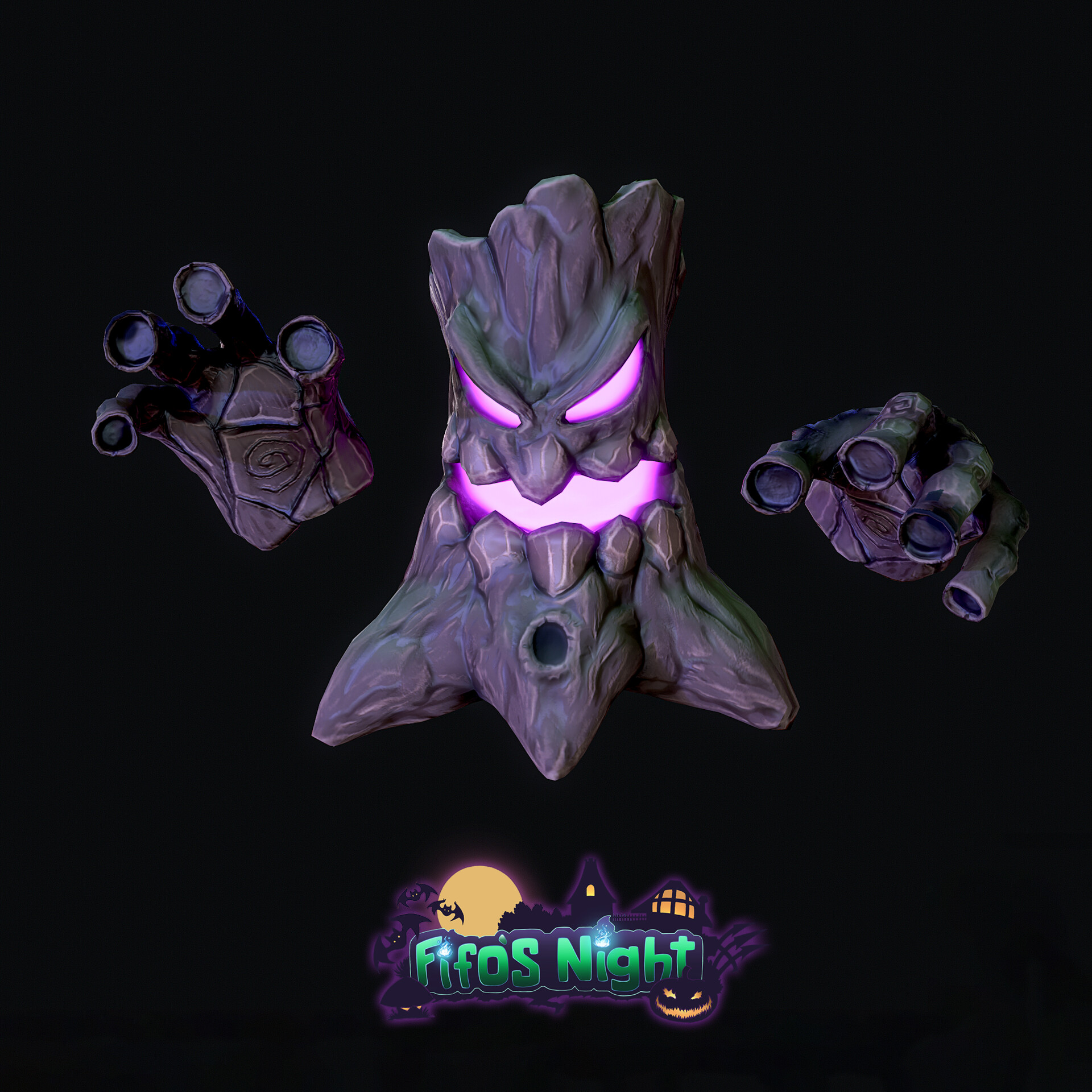 ArtStation - Tree Boss - Fifo´s Night