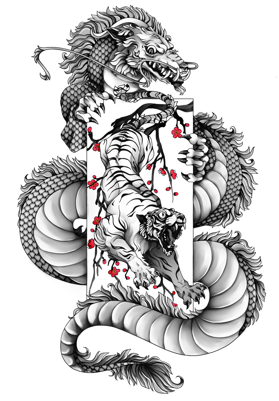 A commissioned tattoo design!