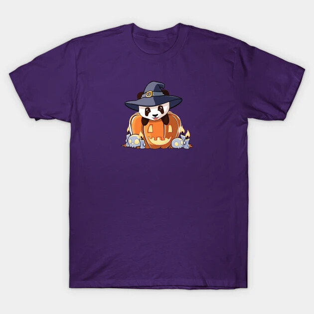 Panda in a Pumpkin T-Shirt
https://www.teepublic.com/t-shirt/35117610-panda-in-a-pumpkin?store_id=125261
