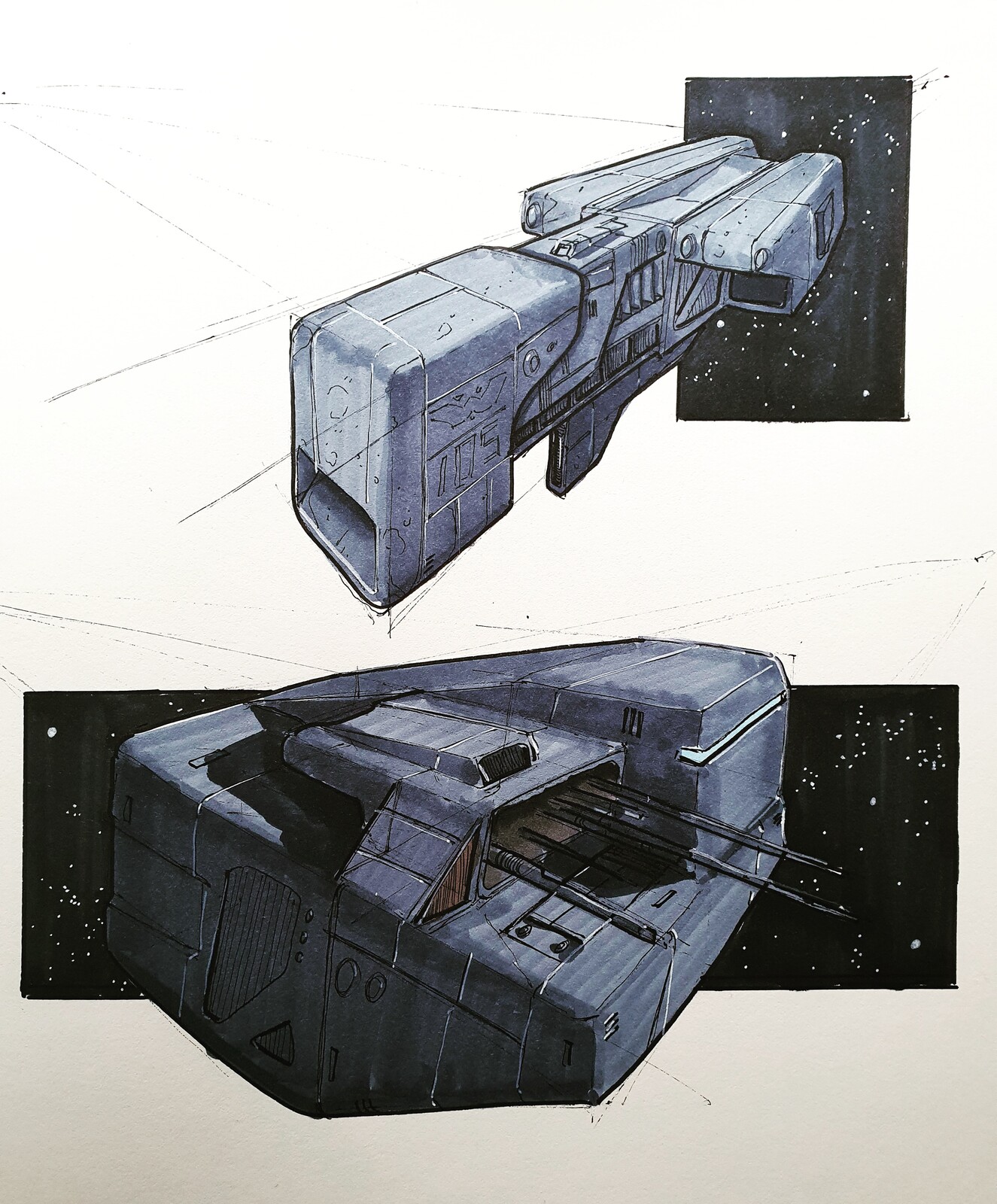 sketchbook spaceships 