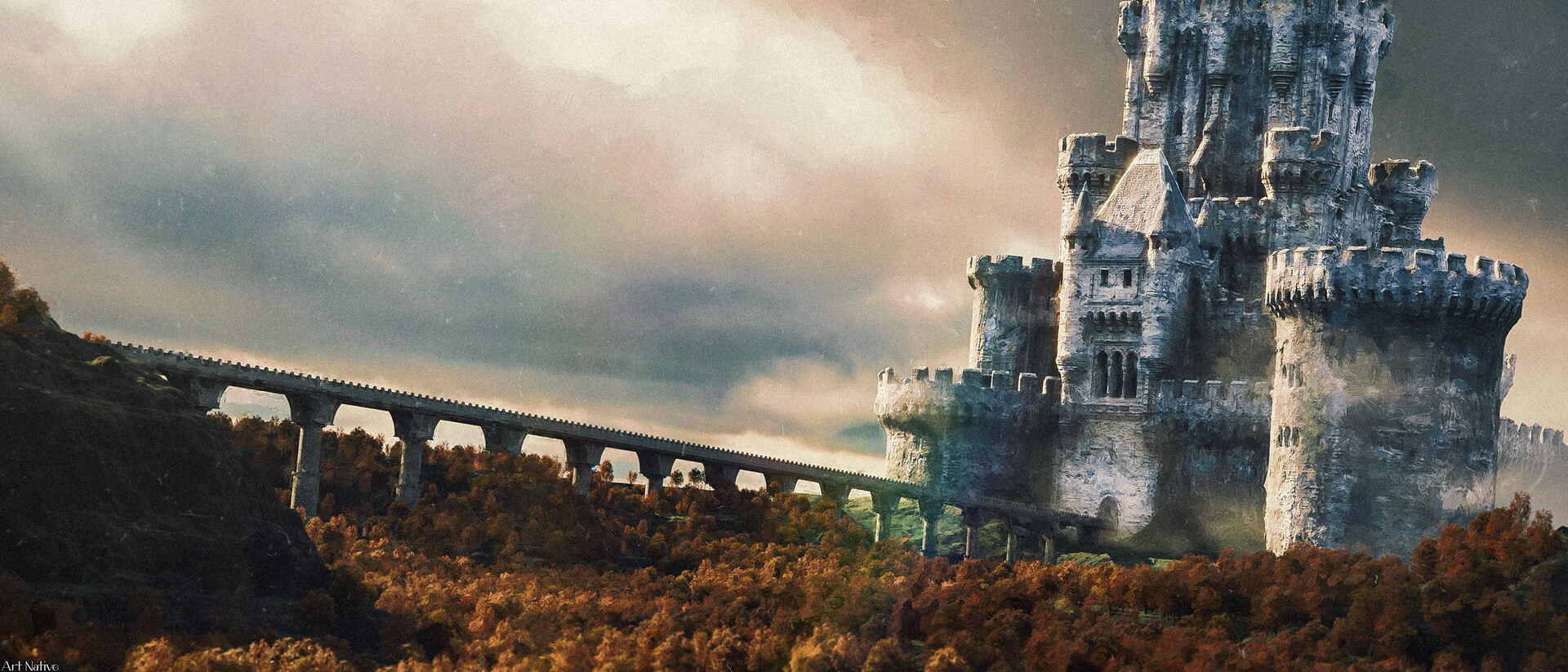 ArtStation - Fantasy Castle
