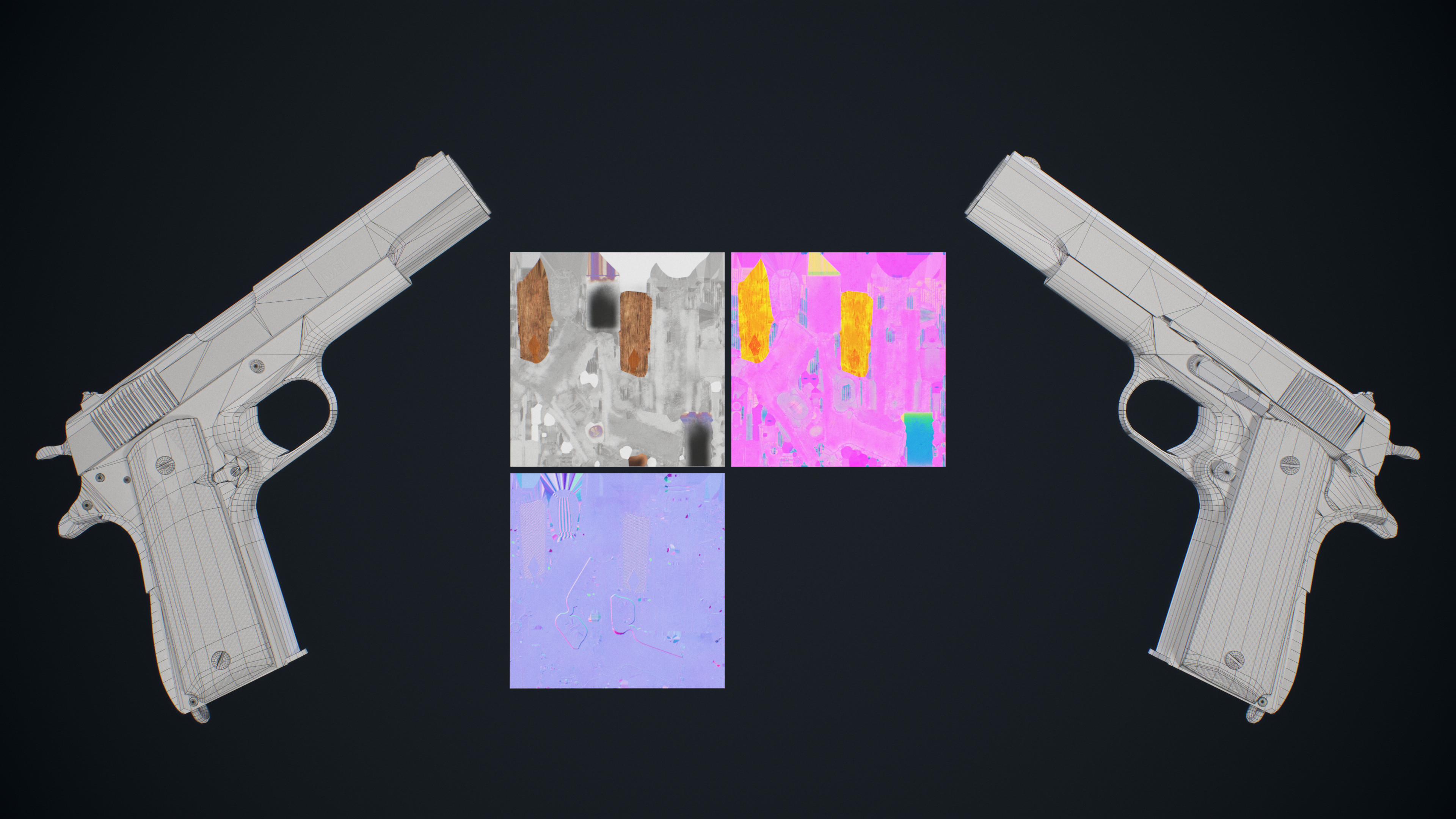 6,230 polys, 1-4k Texture