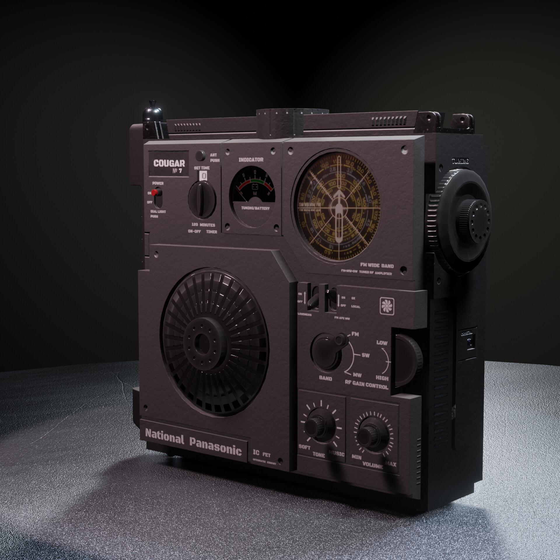 ArtStation - National Panasonic Cougar № 7