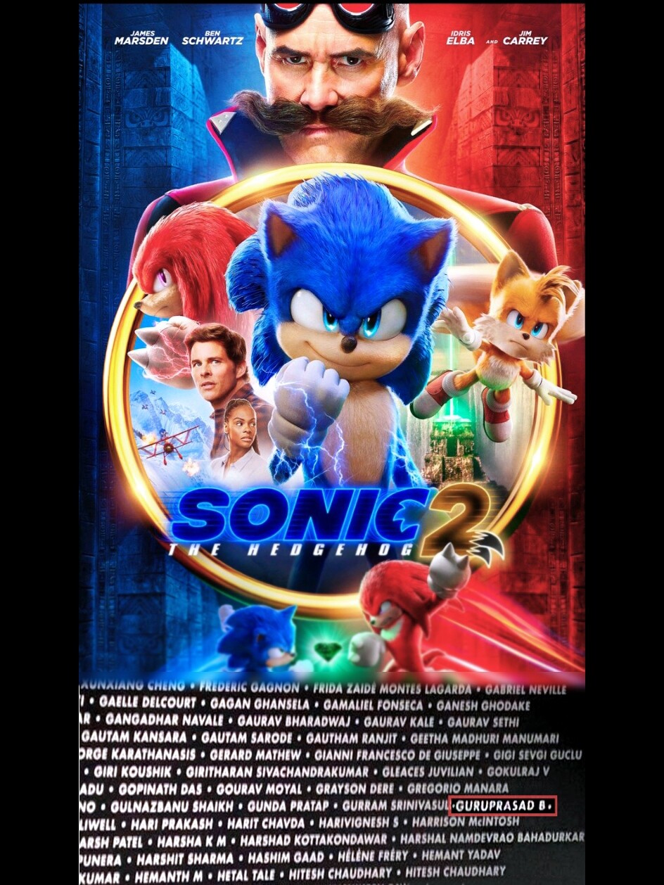 I Recreated The Sonic Movie 2 Poster! by RecraftedS on Newgrounds