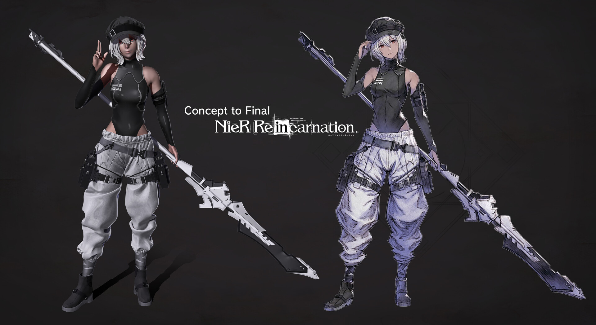 ArtStation - Nier:Reincarnation - Character Concept fanart