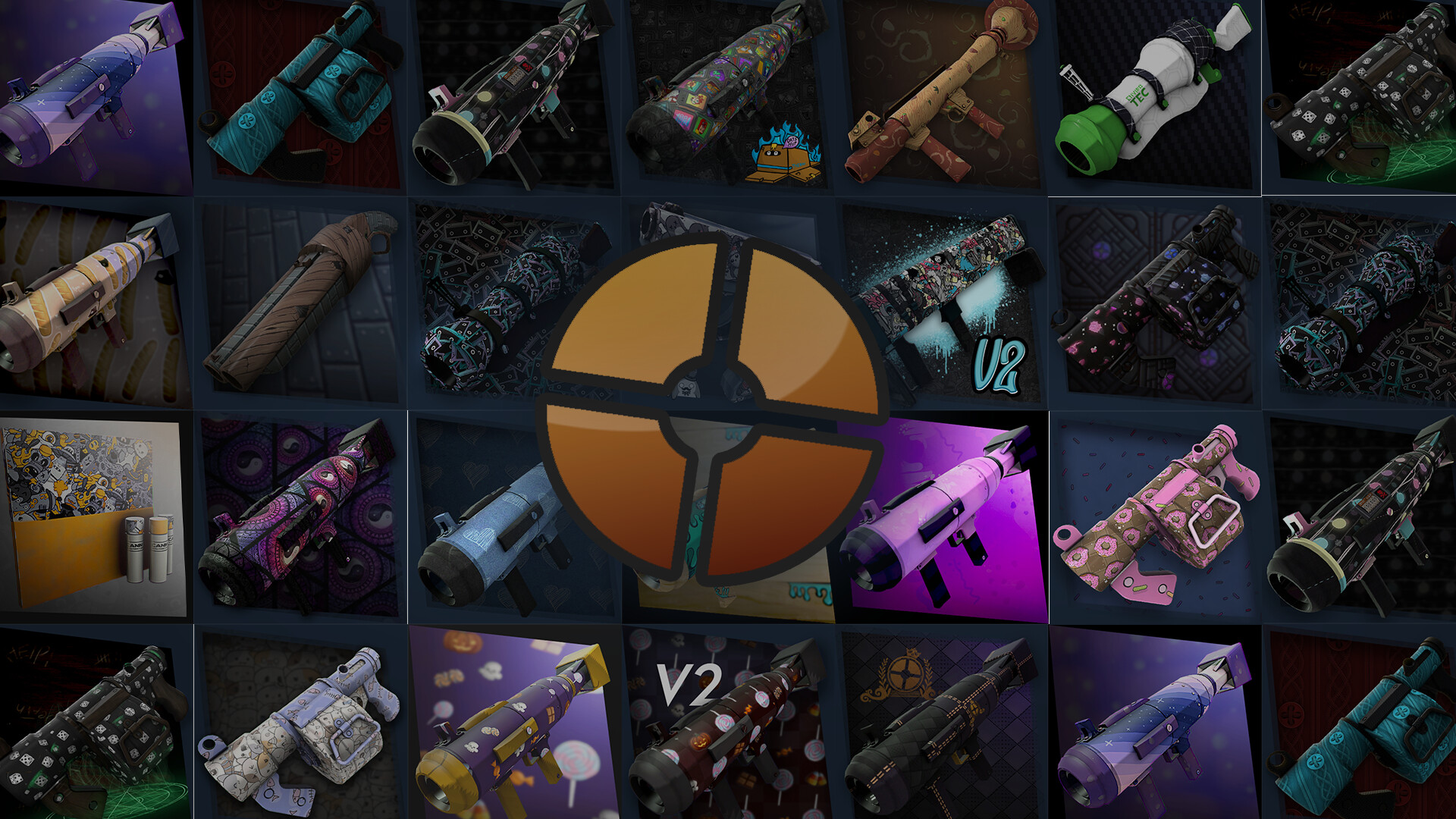 ArtStation A Collection of my tf2 Warpaints