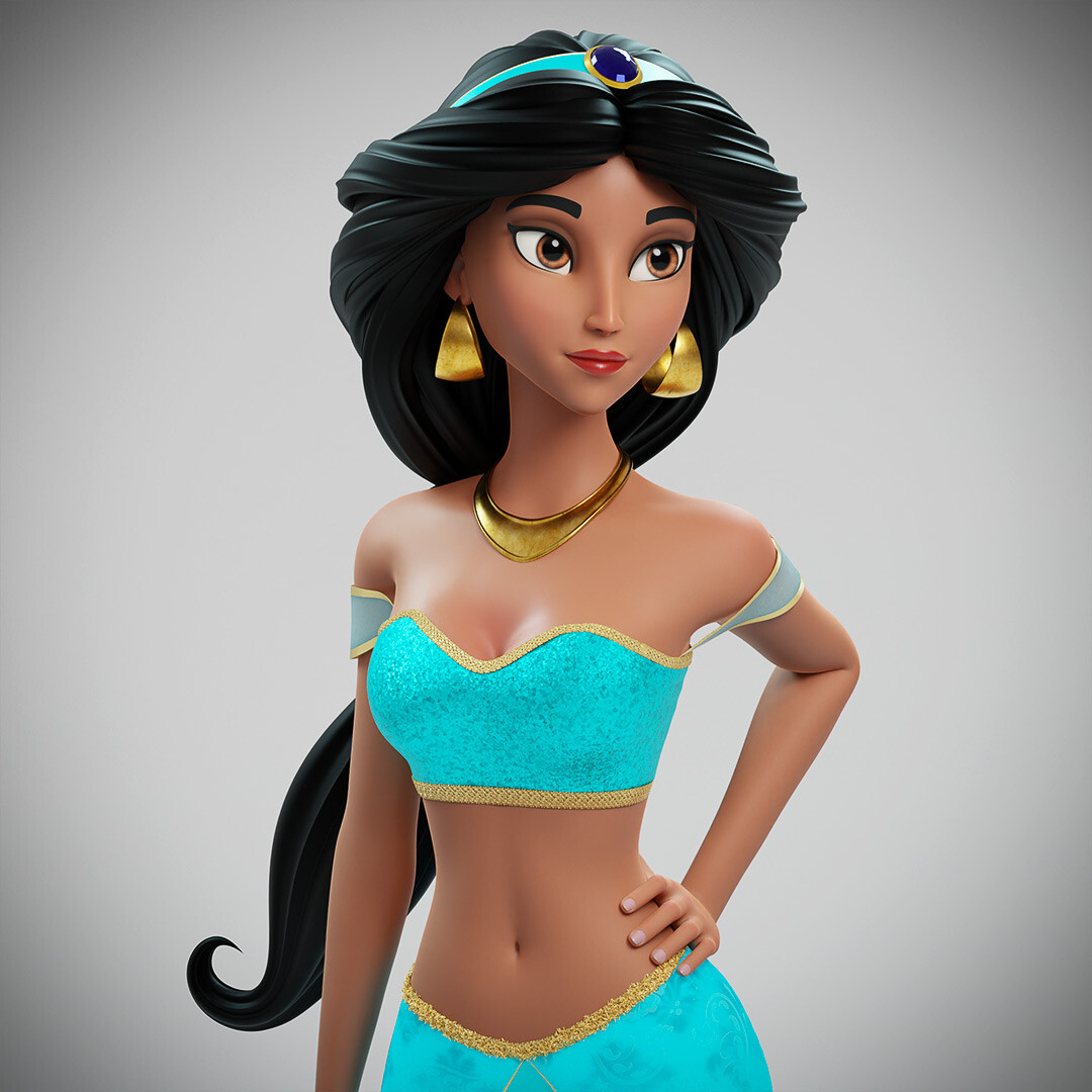 ArtStation - Princess Jasmine
