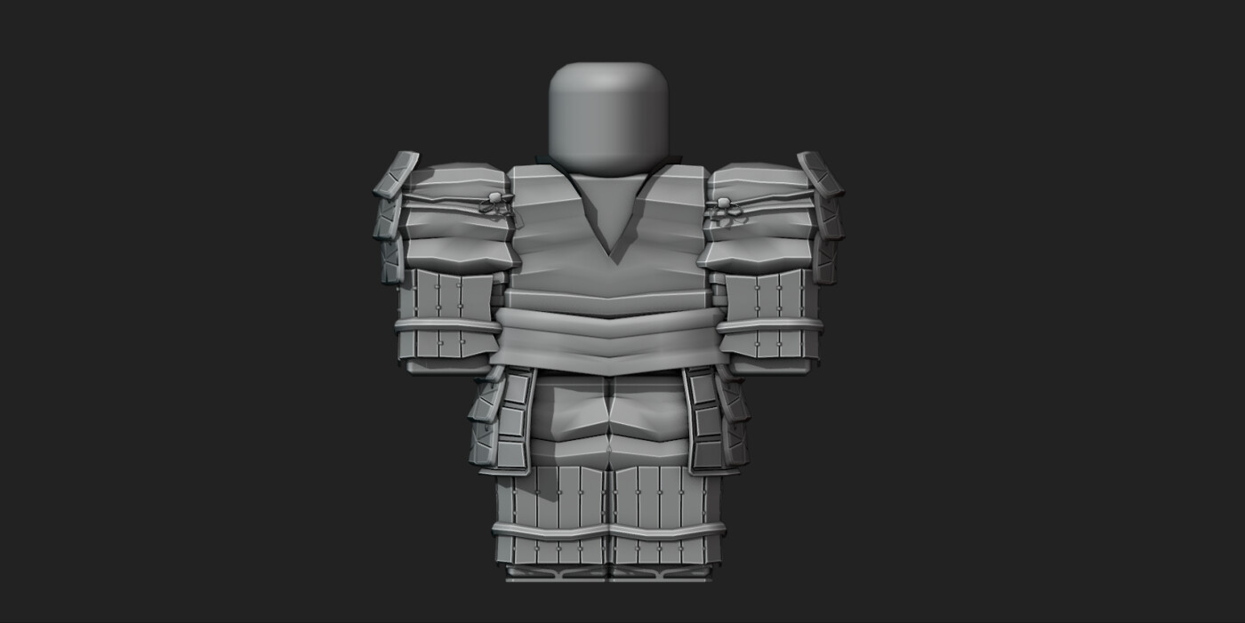 ArtStation Samurai Armor (WIP)