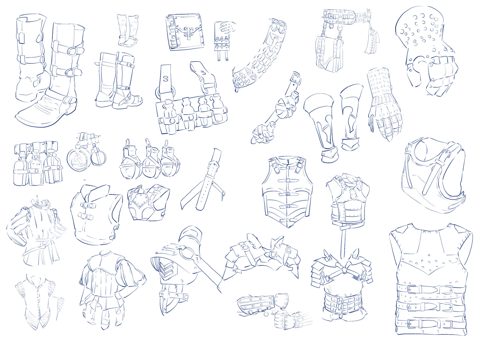 Costume sketches and Ideas