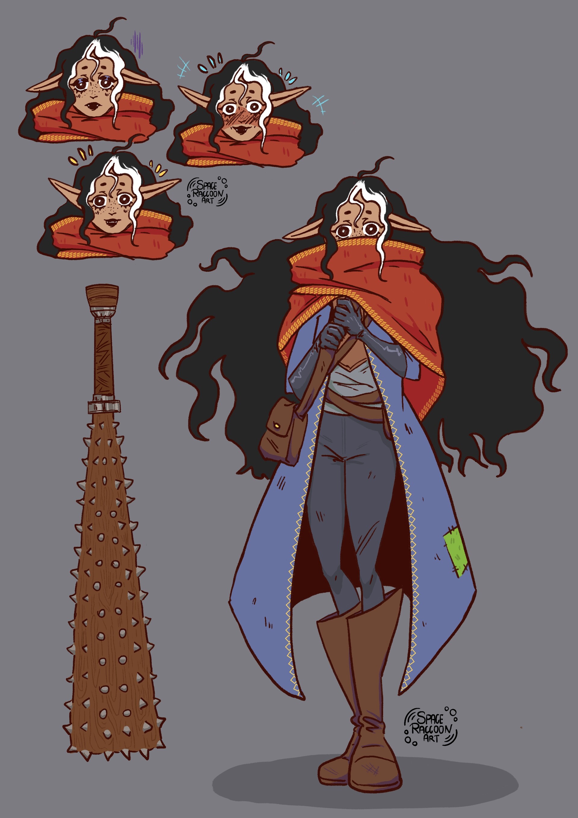 ArtStation Character Concept Halfling Druid