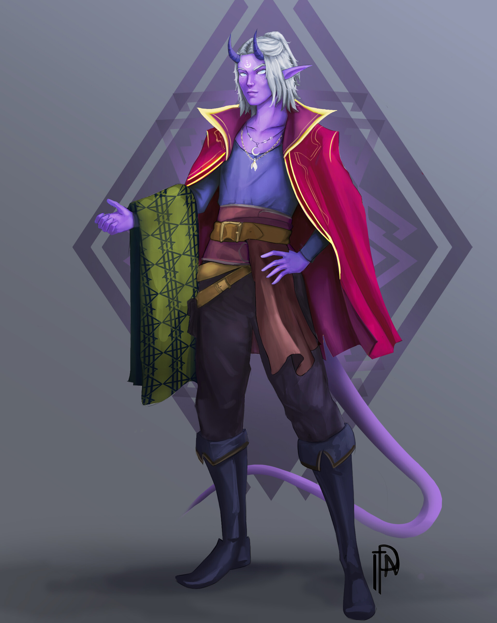 ArtStation Tailor character art