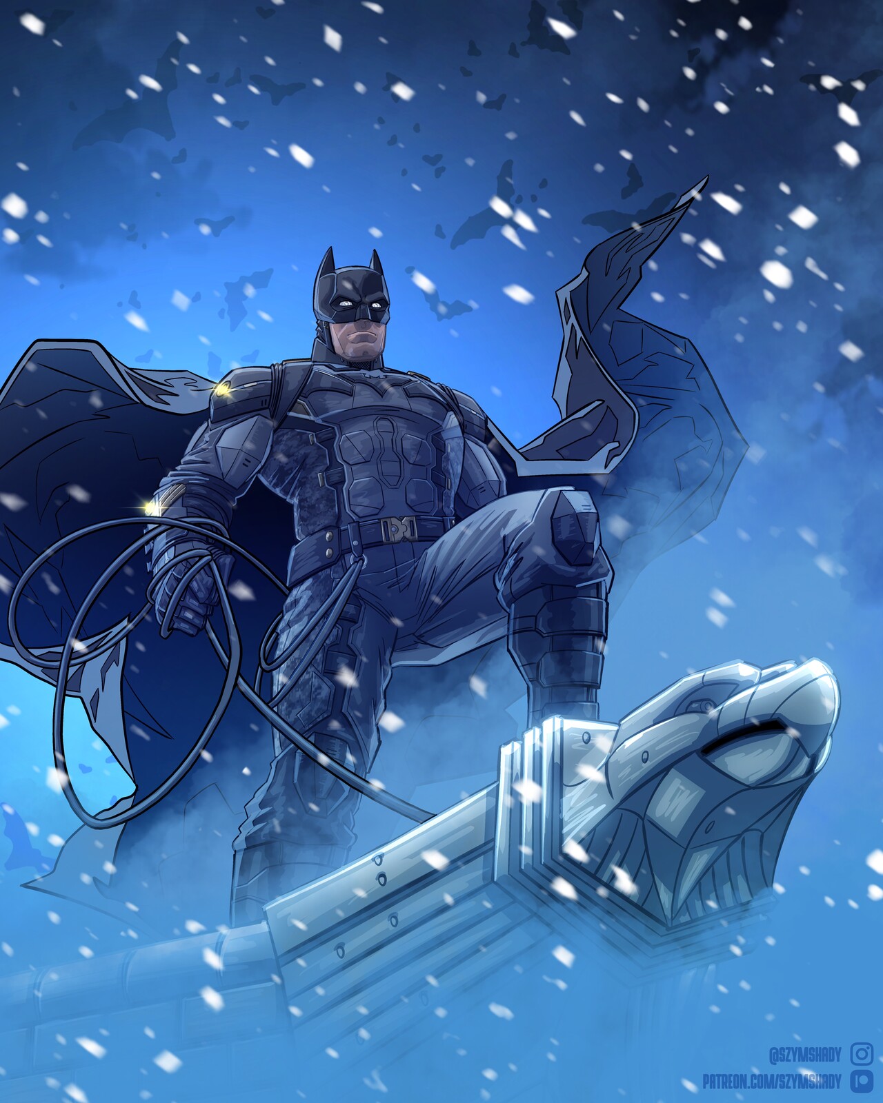 Szymshady Batman Stealth Suit Redesign