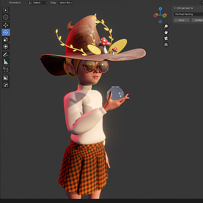 Blender WIP - Draw this in your style