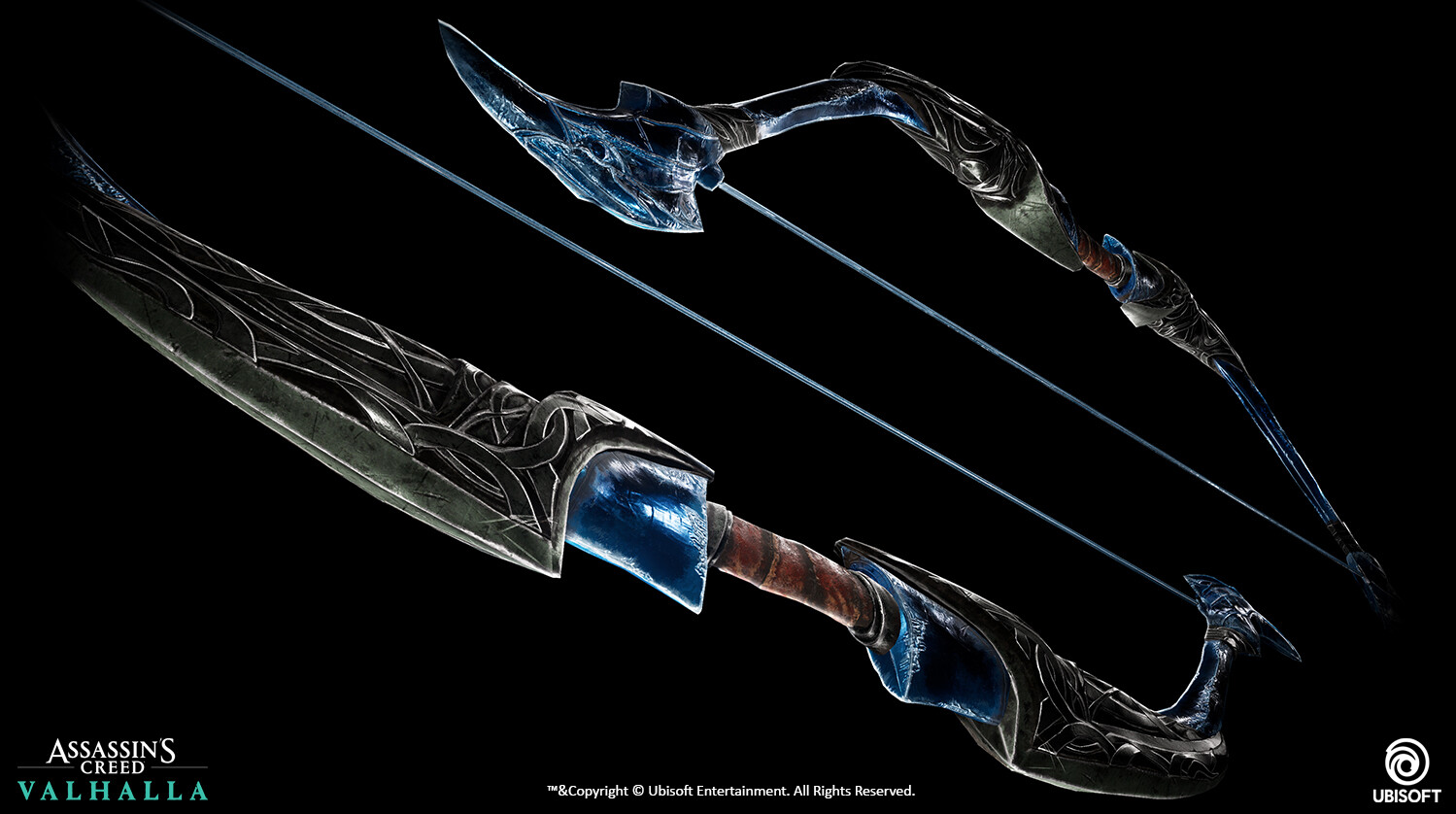 JamieCaster Assassins Creed Valhalla Deadly Wave Divine Light Bow