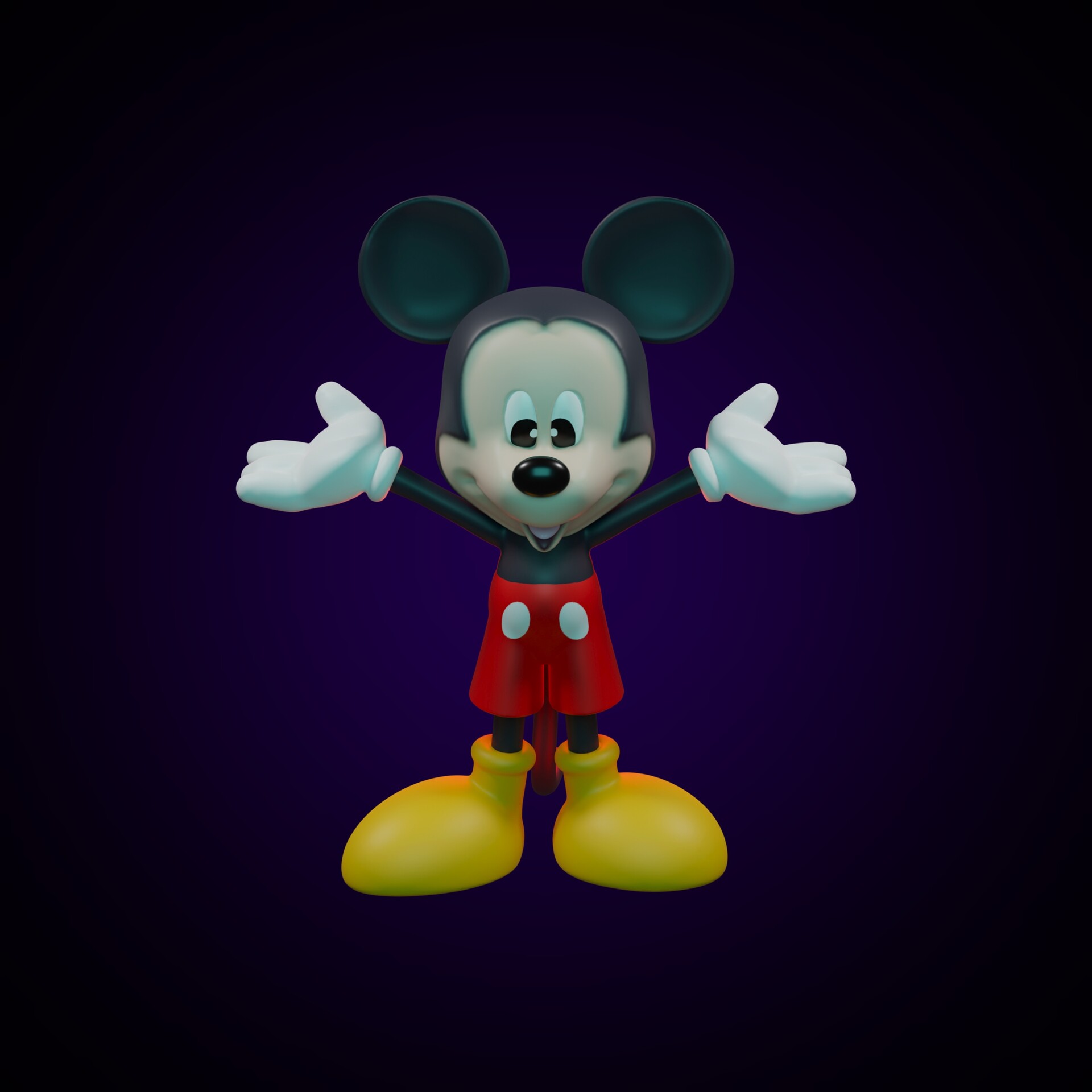 ArtStation - Mickey Mouse