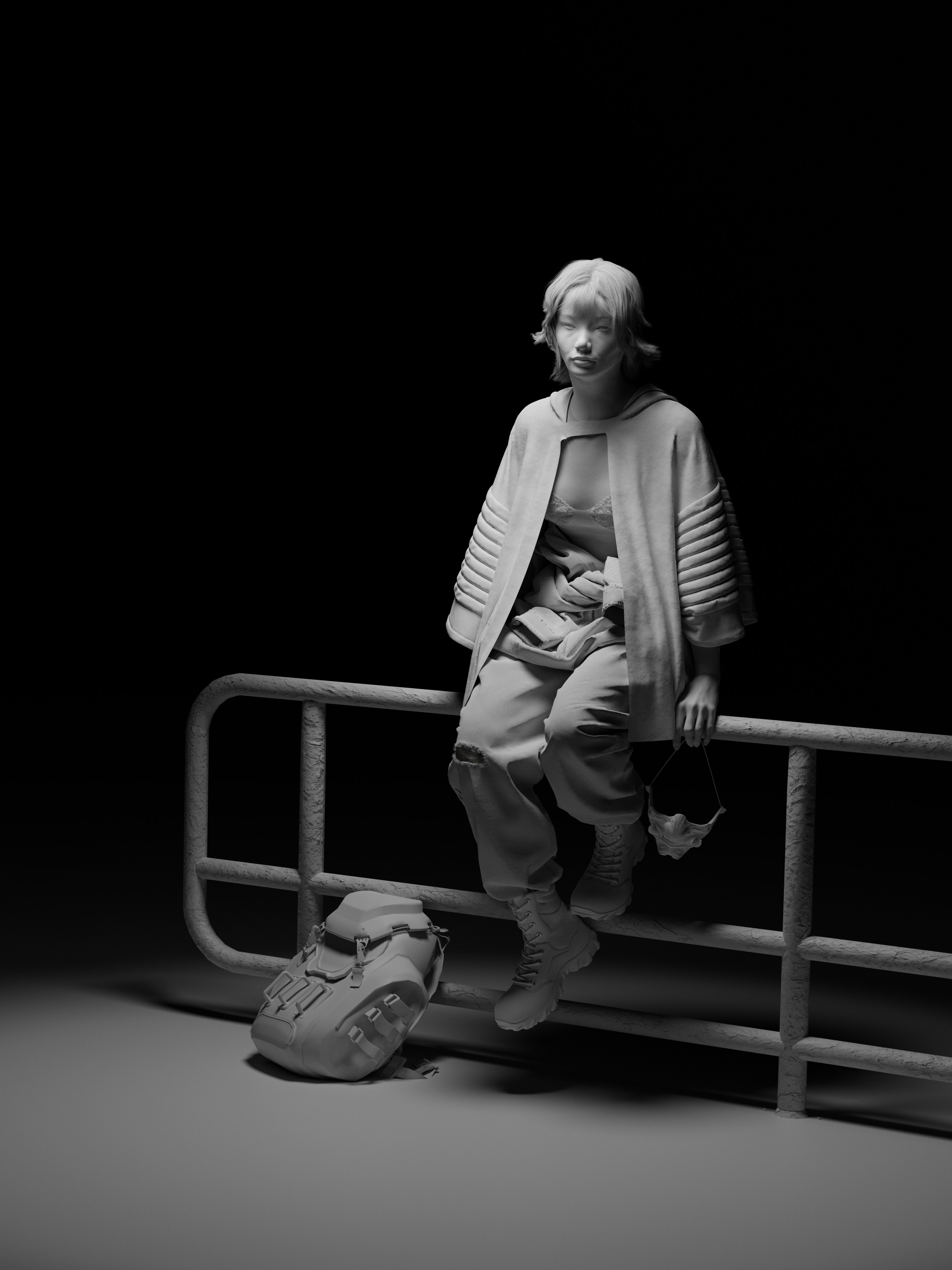 Wide Shot - Clay