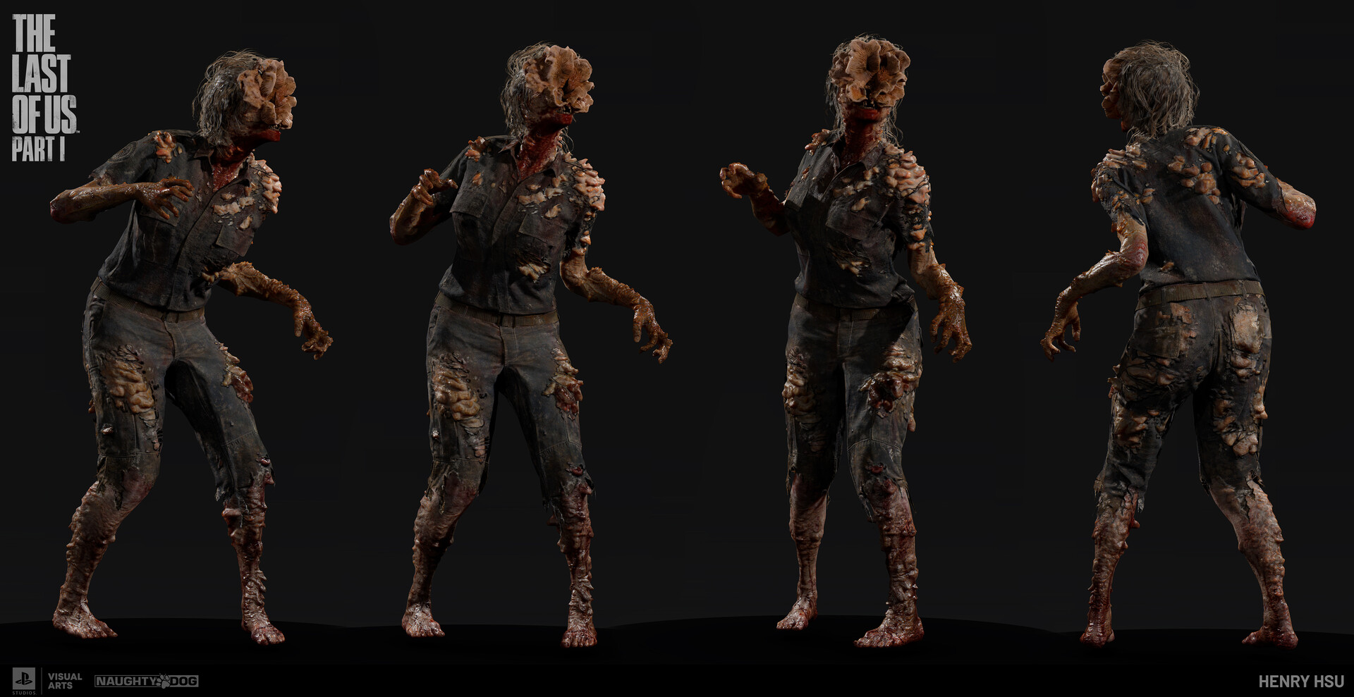 The Last of Us Part 2 - Infected Model View