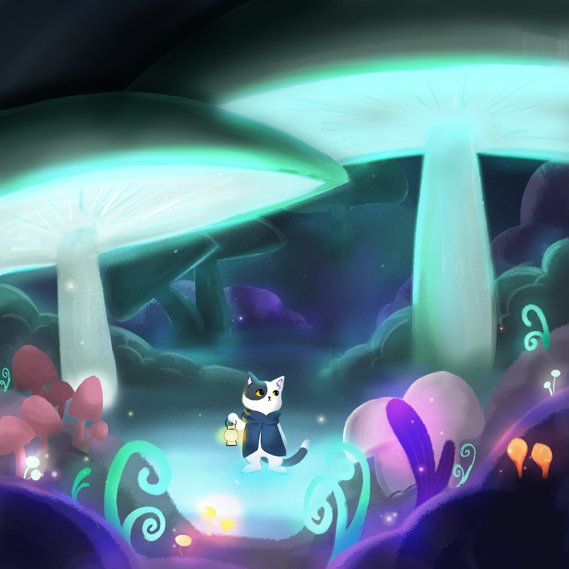 ArtStation Mushroom Forest