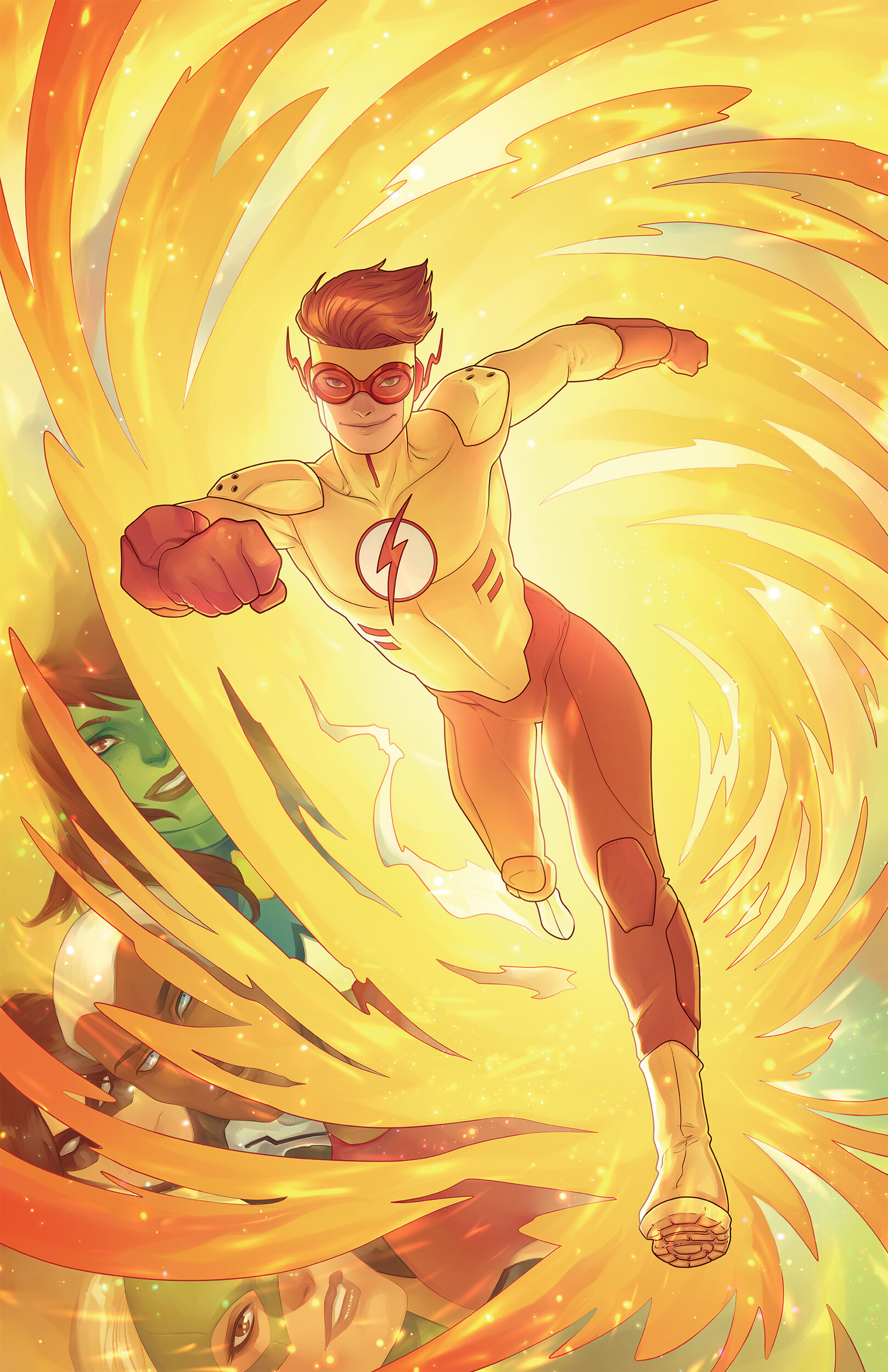 ArtStation - Young Justice Targets #6 Cover - Kid Flash