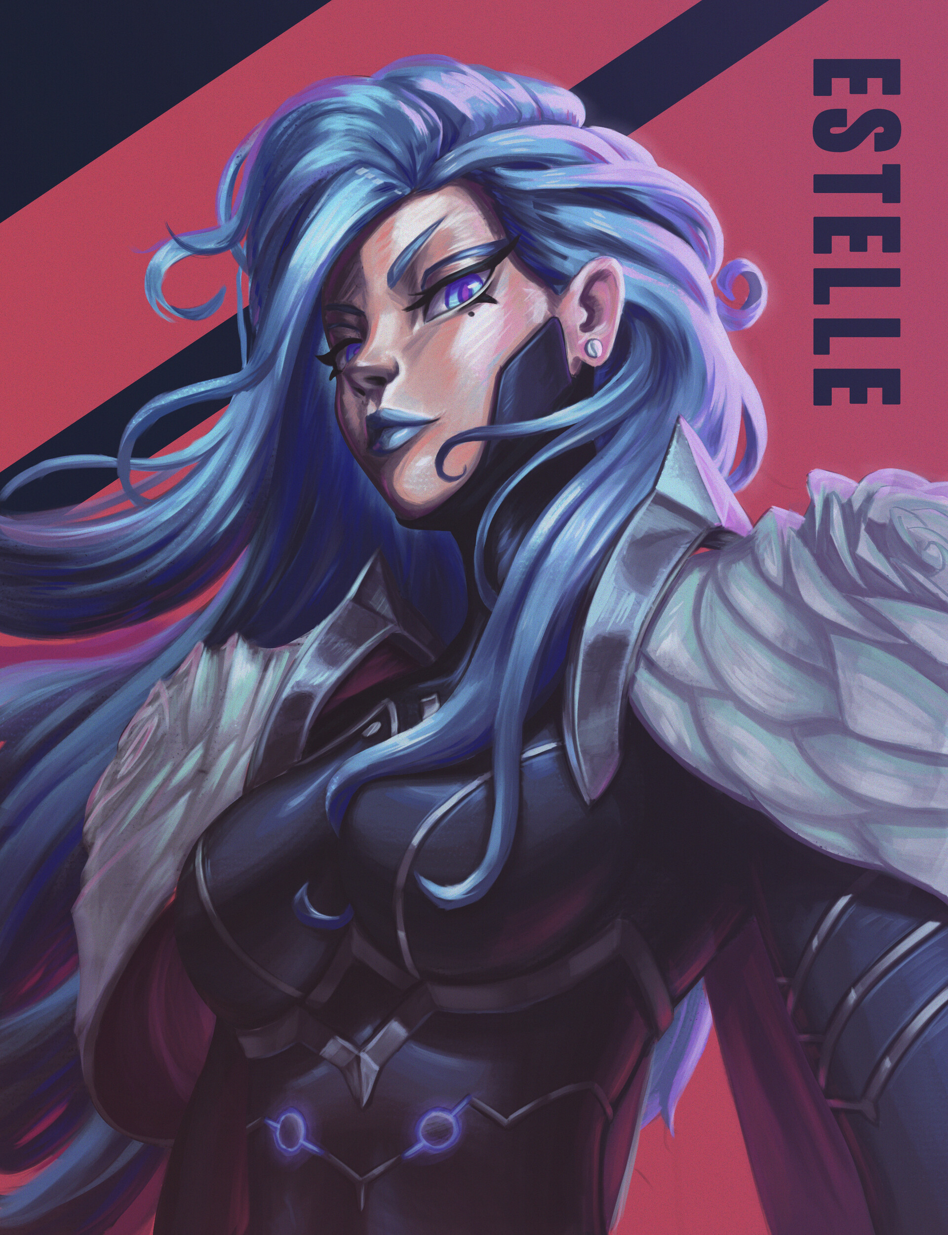 ArtStation - Stelle - Omega Strikers [Fan Art]