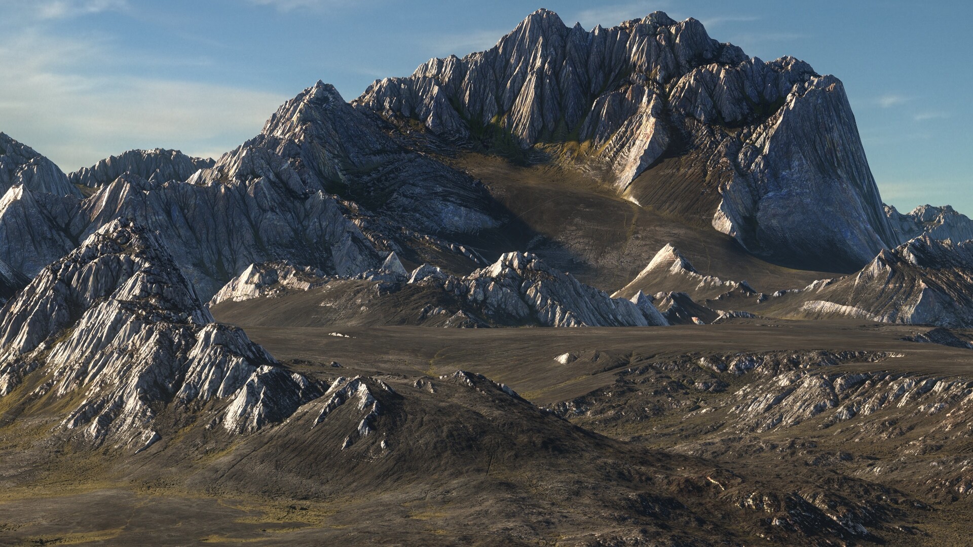 Artstation unreal engine 5 mountain 
