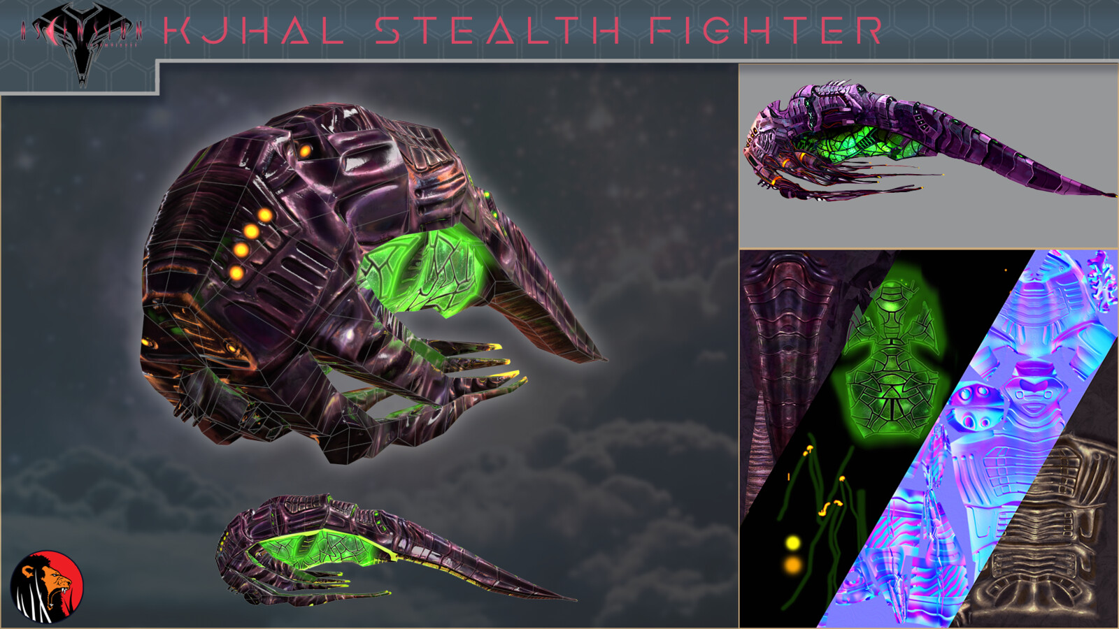 Kjhal Stealth Fighter