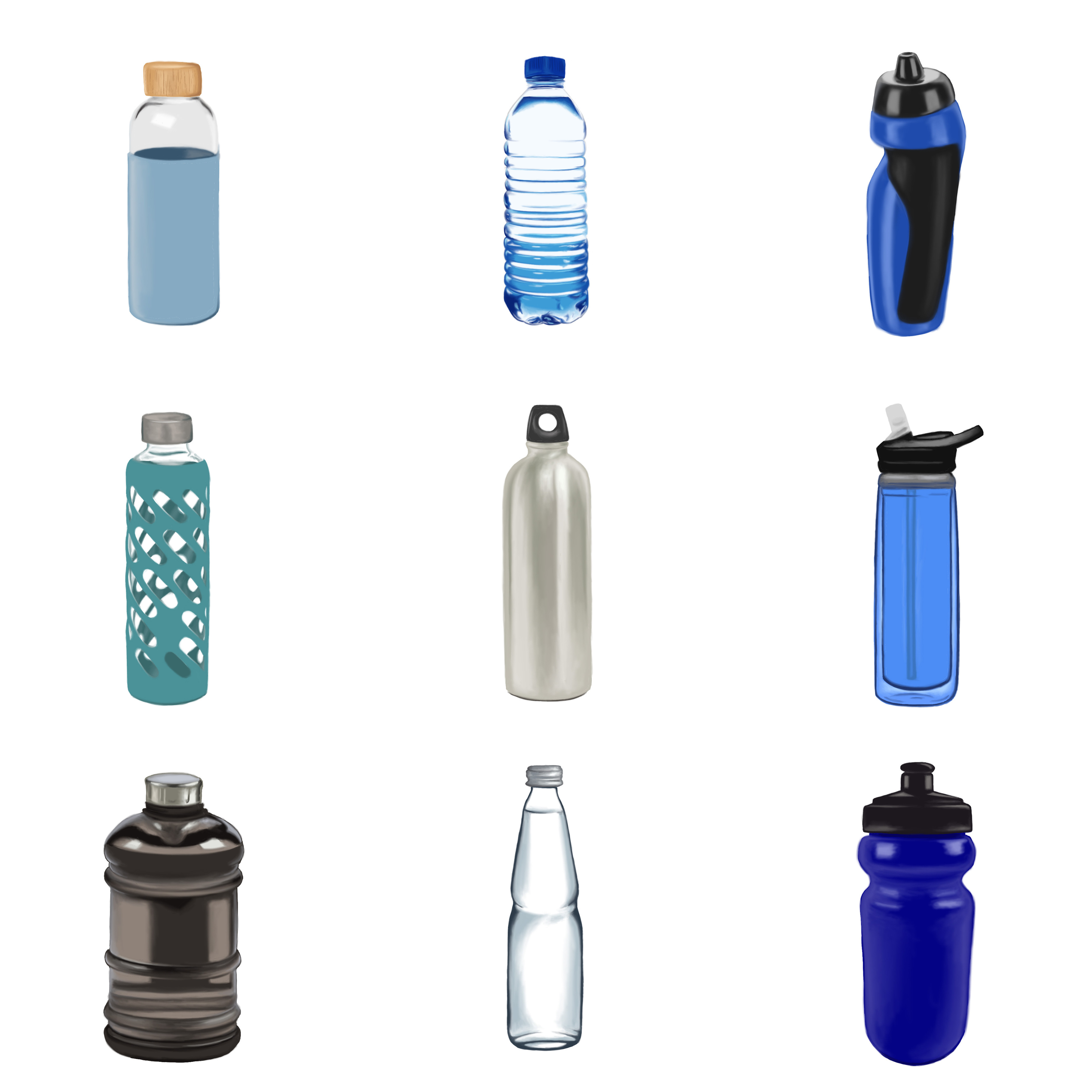 "Water Bottle Study" - 2022