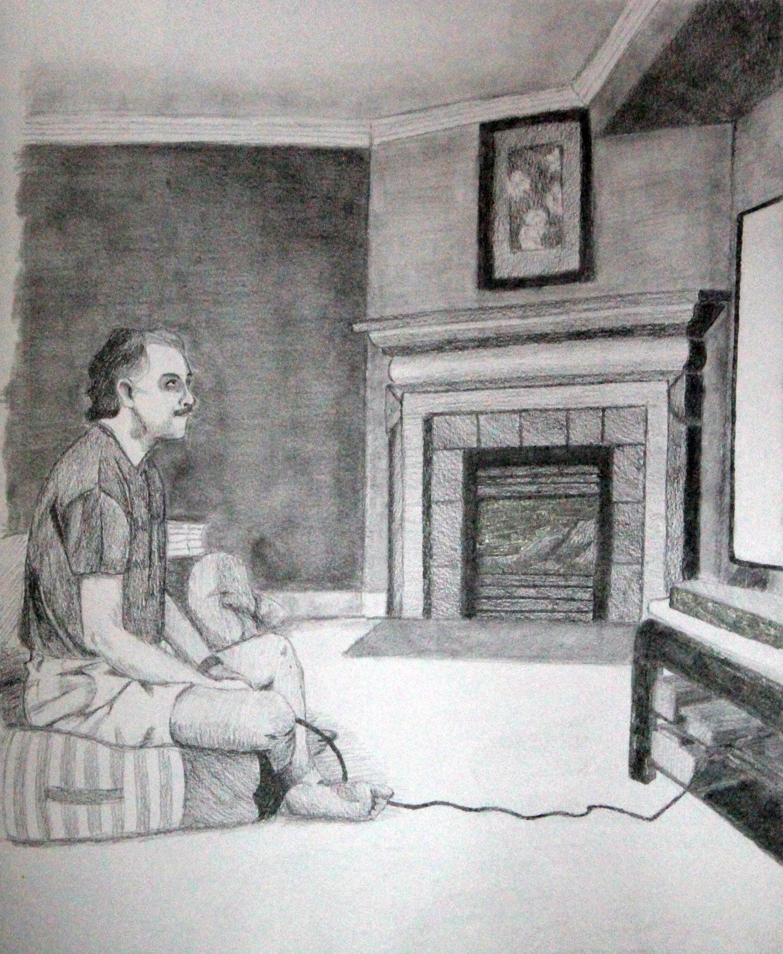 "Dad Playing PlayStation in Quarantine" - 2020