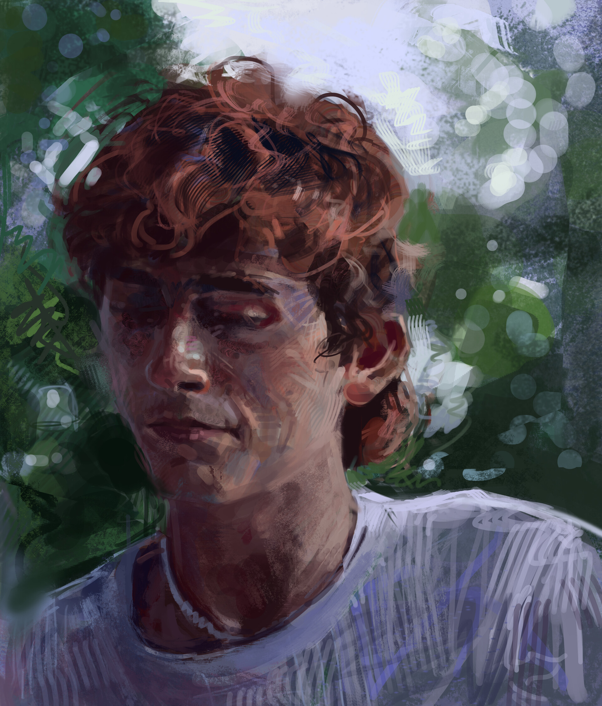 ArtStation - Timothée Chalamet - Portrait study 3