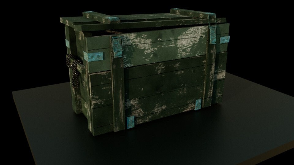 Artstation - Military Supply Crate