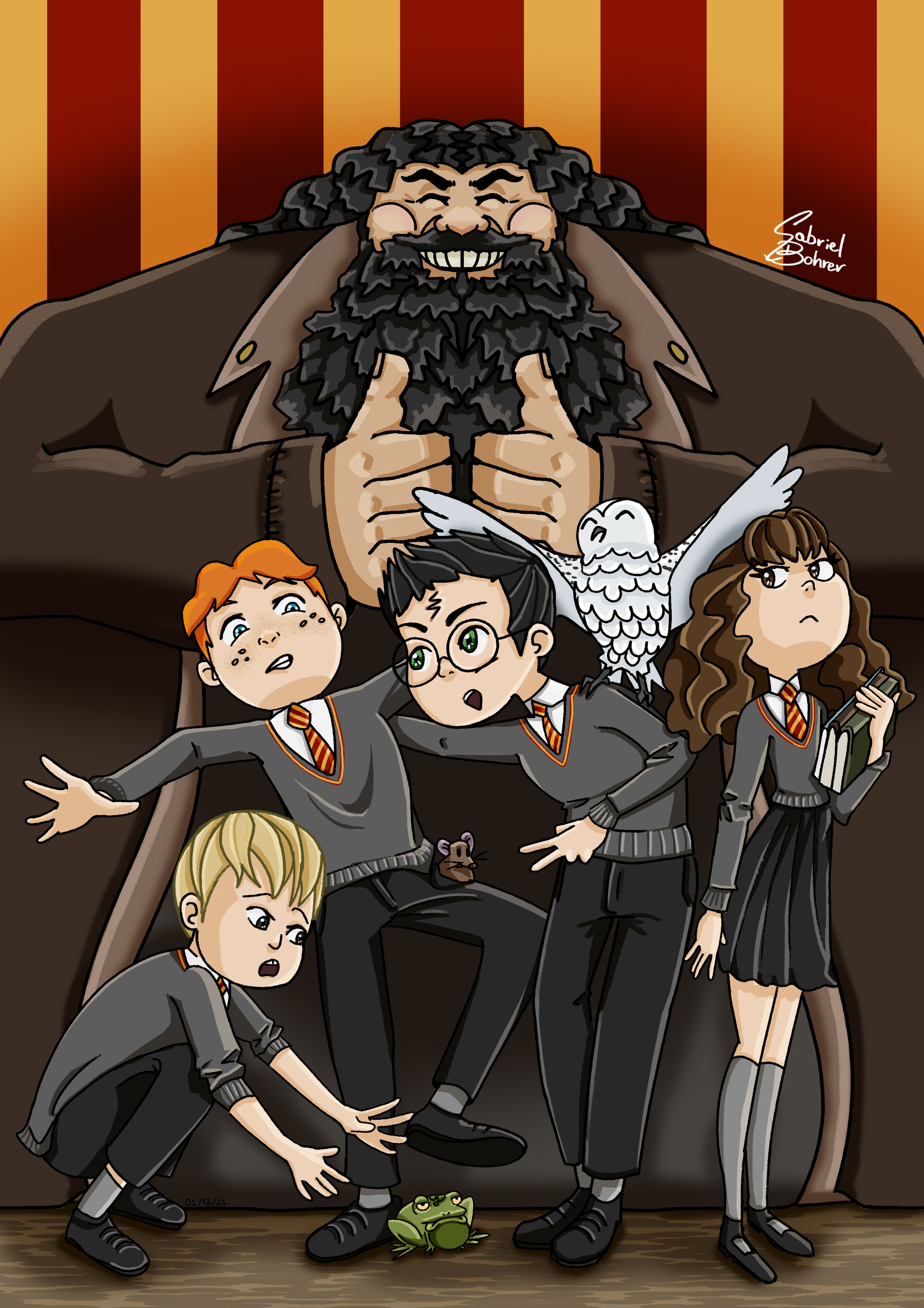 Artstation harry potter year 1 