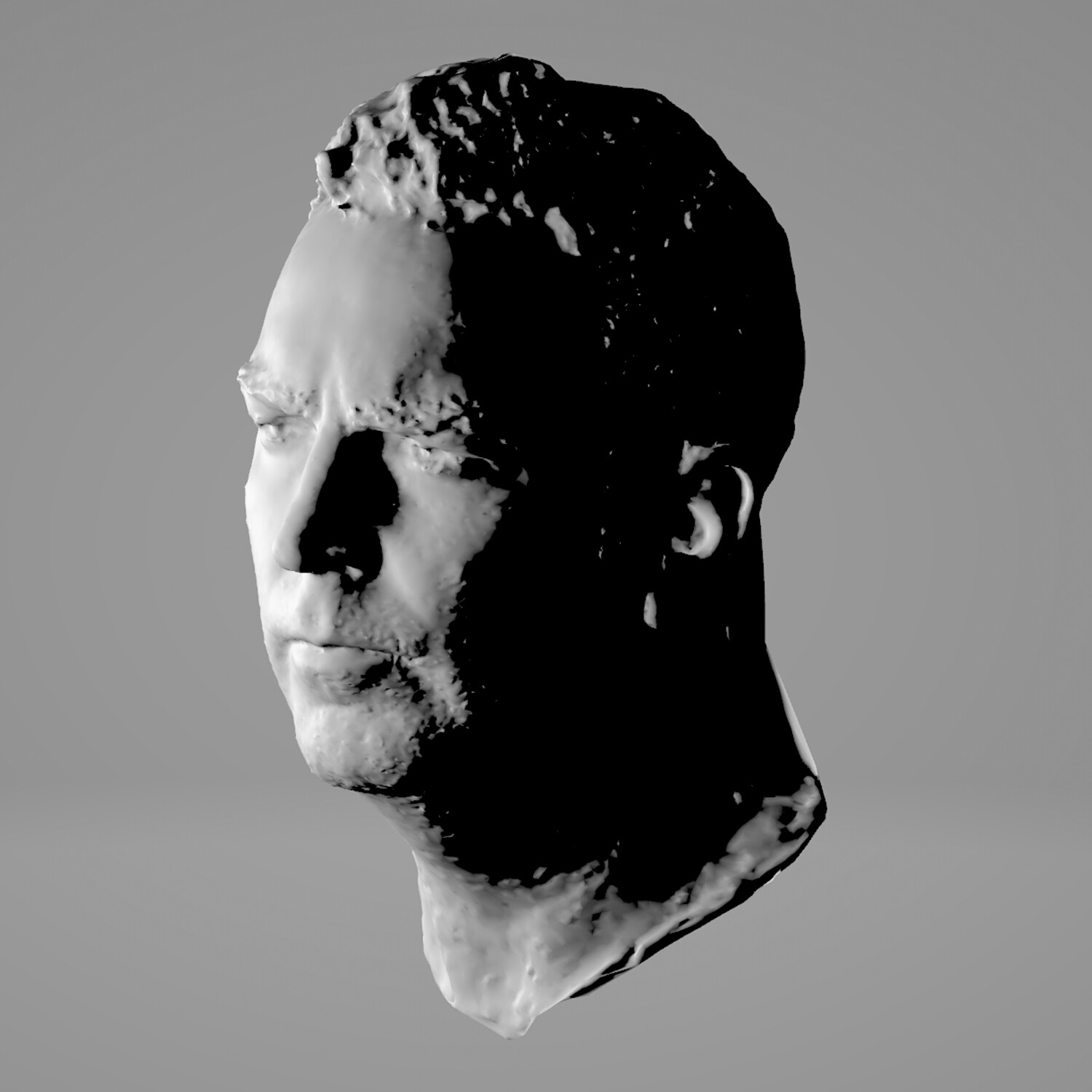 Original 3D Scan for Mesh to metahuman