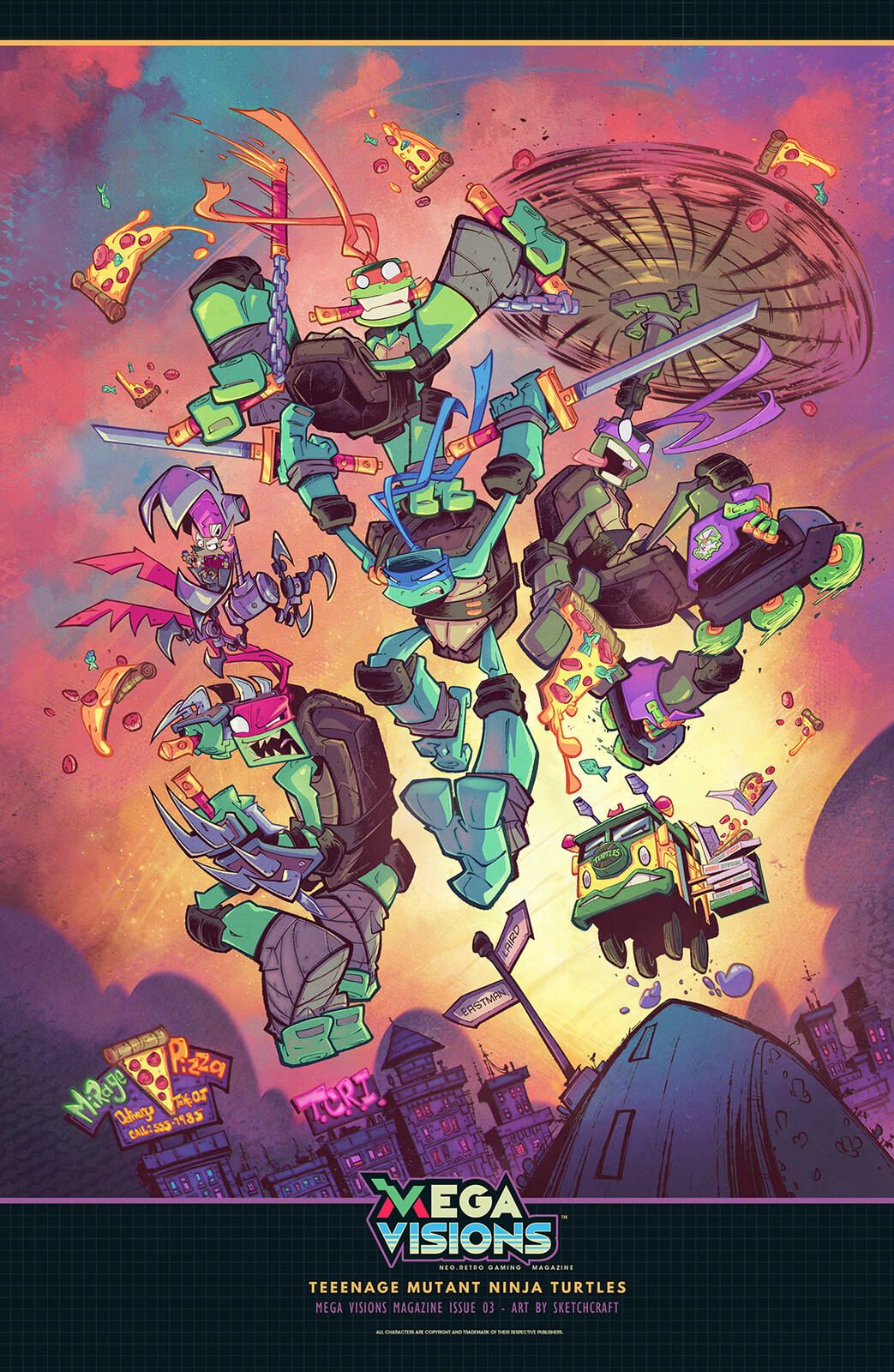 Foldout interior poster!