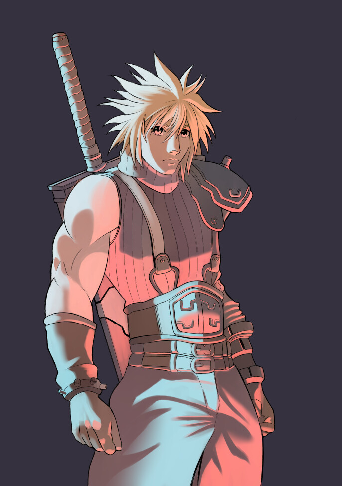 Wallpaper ID: 1753664 / Cloud Strife, Final Fantasy 7: Advent Children,  anime, 720P free download