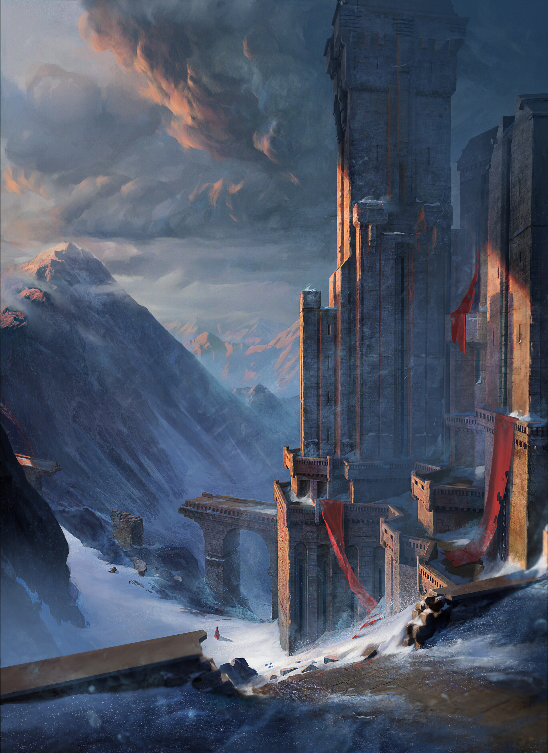 ArtStation - The Frozen Castle