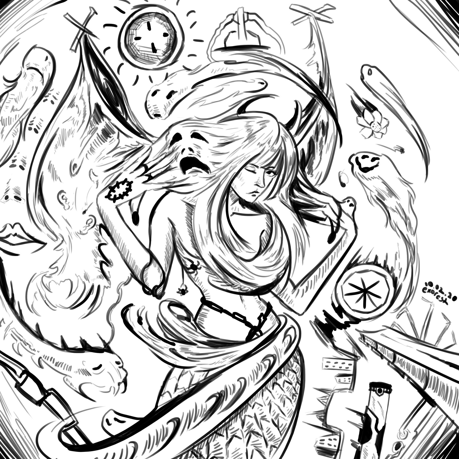 Drawing by Bahadır Atcı