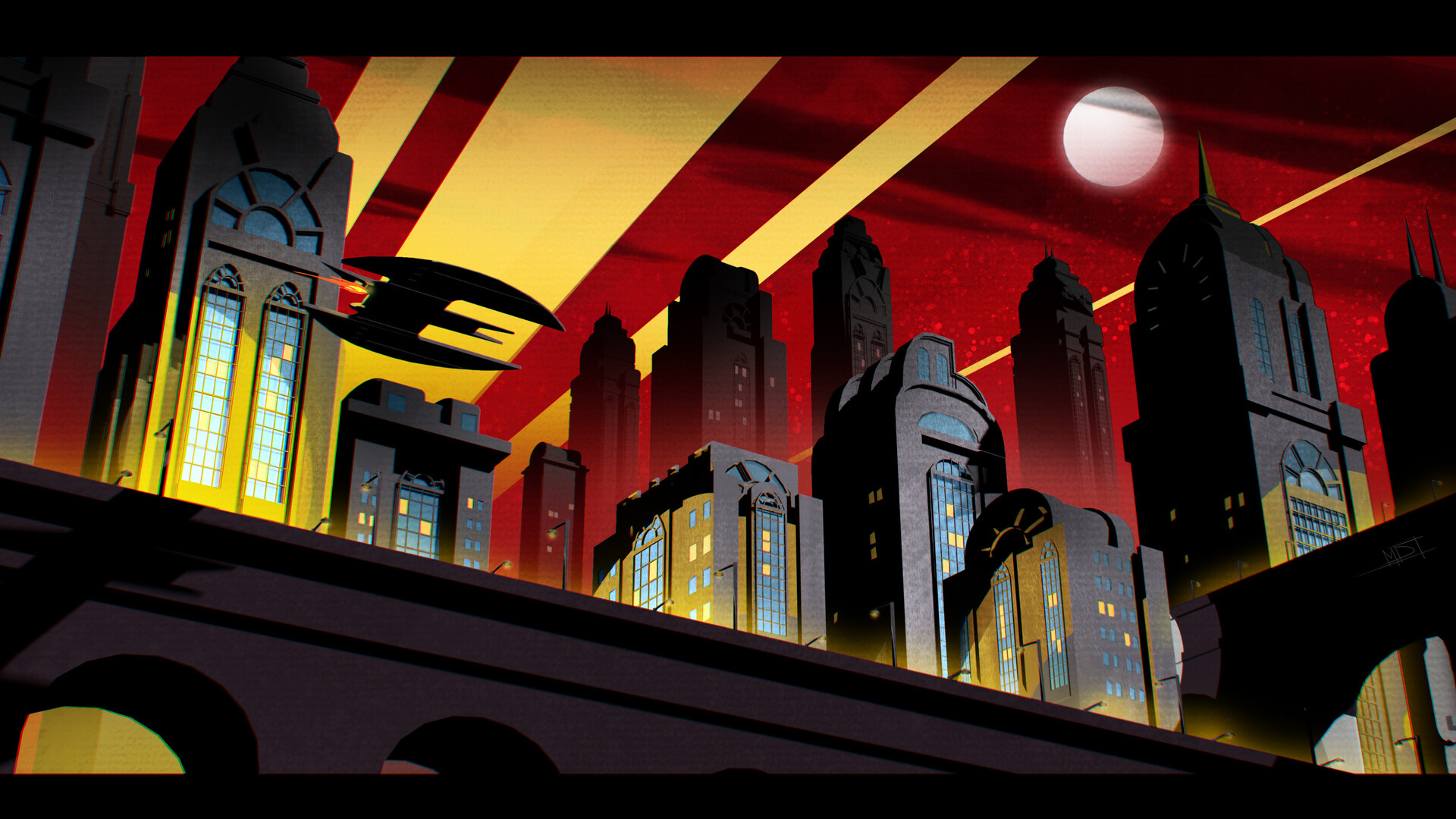 ArtStation - Gotham City