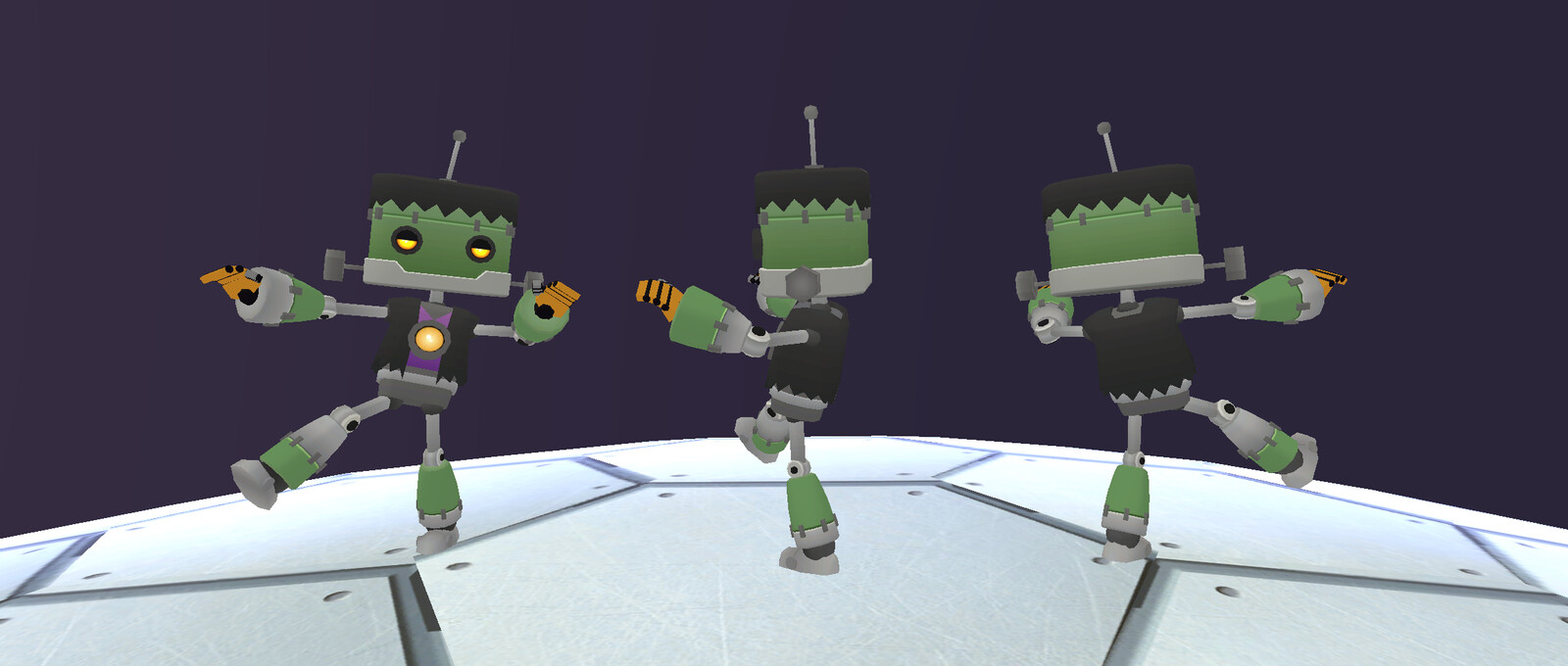 Turnaround of Frankenbot who can be found on Starbase MathTango.