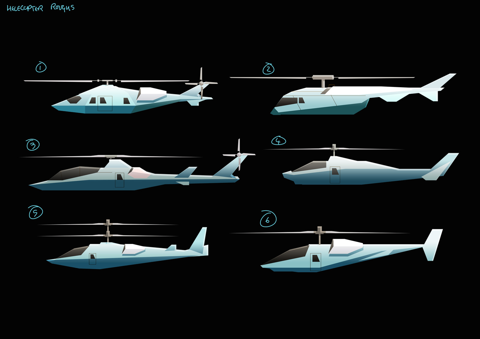 Helicopter designs