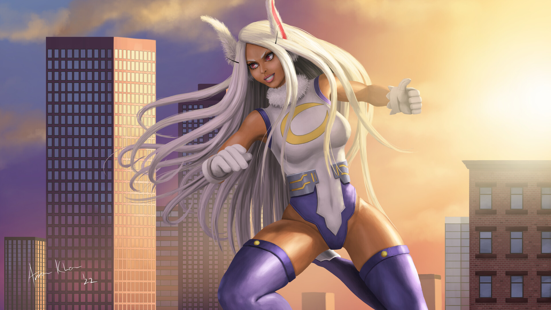 ArtStation - Usagiyama (Miruko) Rumi, (Boku no Hero Academia)