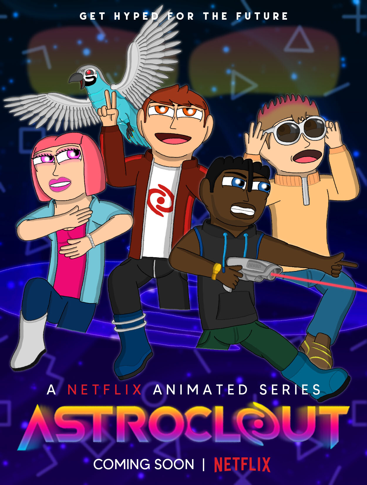 ArtStation - AstroClout Poster