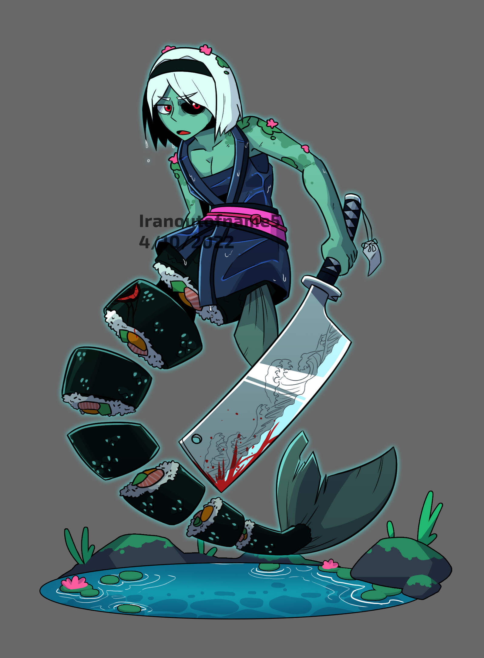 Zombie Mermaid Zombie Mermaid
